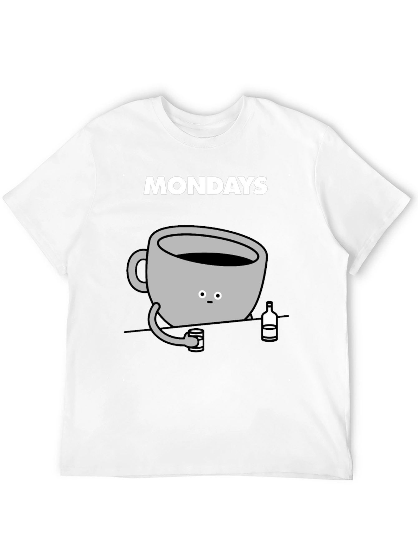 Mondays Coffee and Alcohol T-Shirt