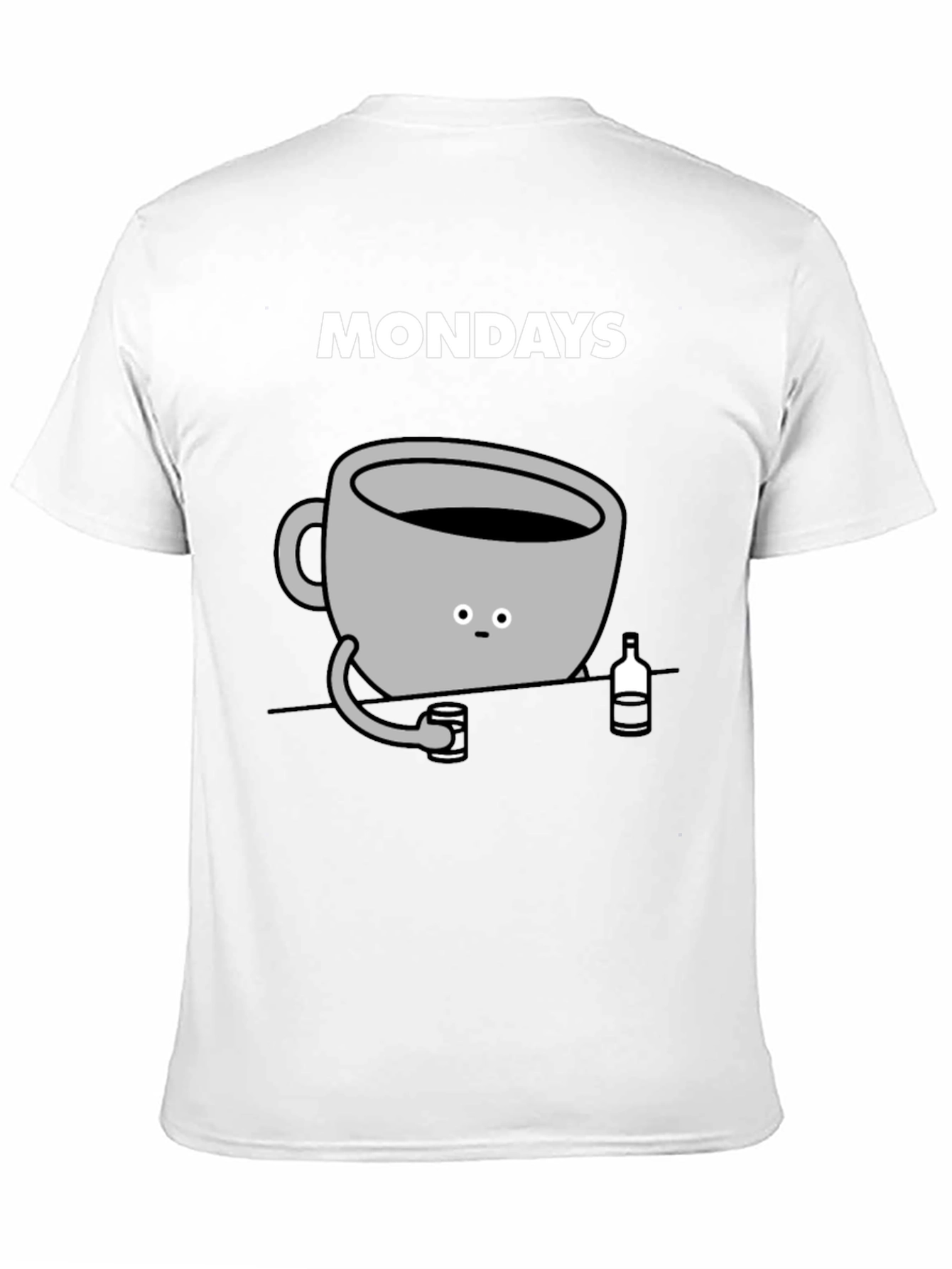 Mondays Coffee and Alcohol T-Shirt