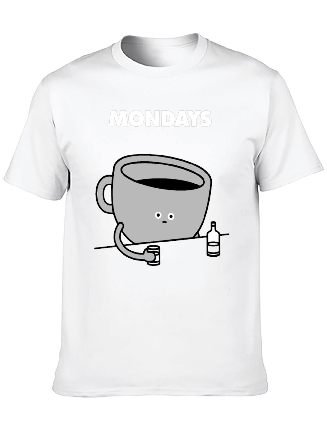 Mondays Coffee and Alcohol T-Shirt