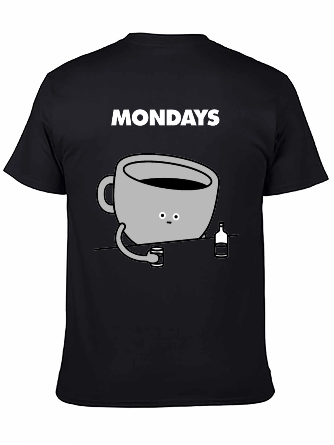 Mondays Coffee and Alcohol T-Shirt