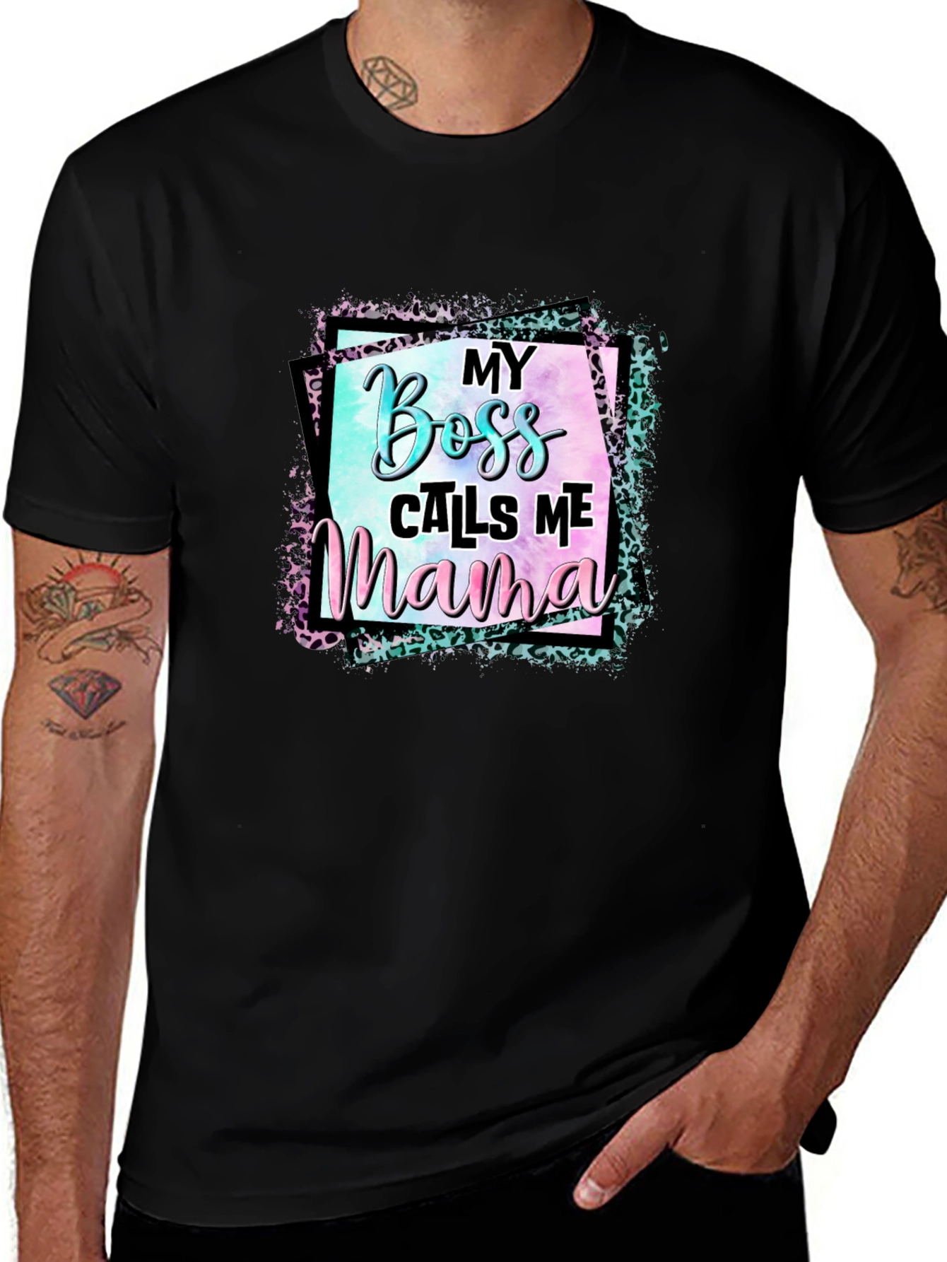 My Boss Calls Me Mama Graphic Tee