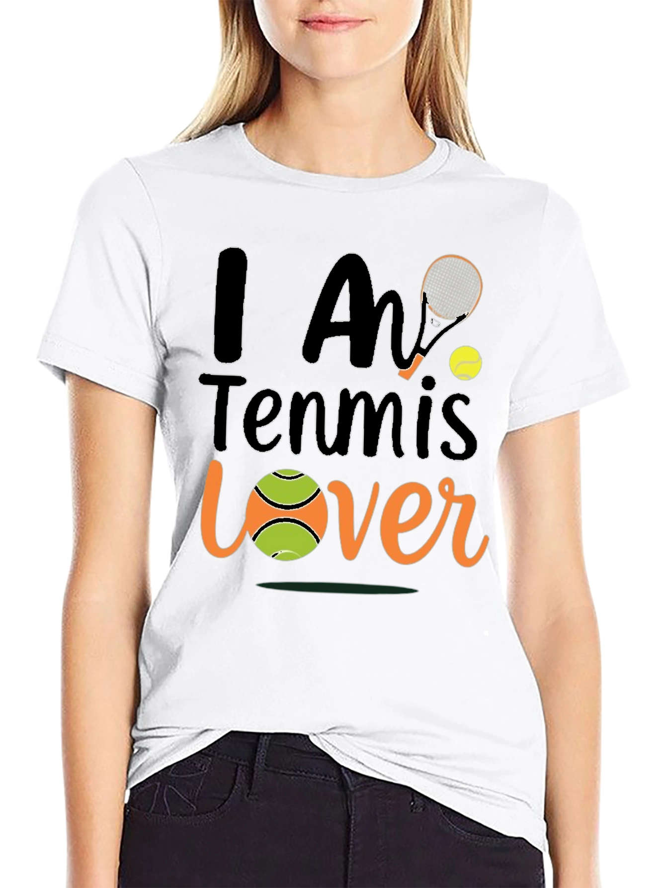 I am Tennis Lover Graphic T-Shirt