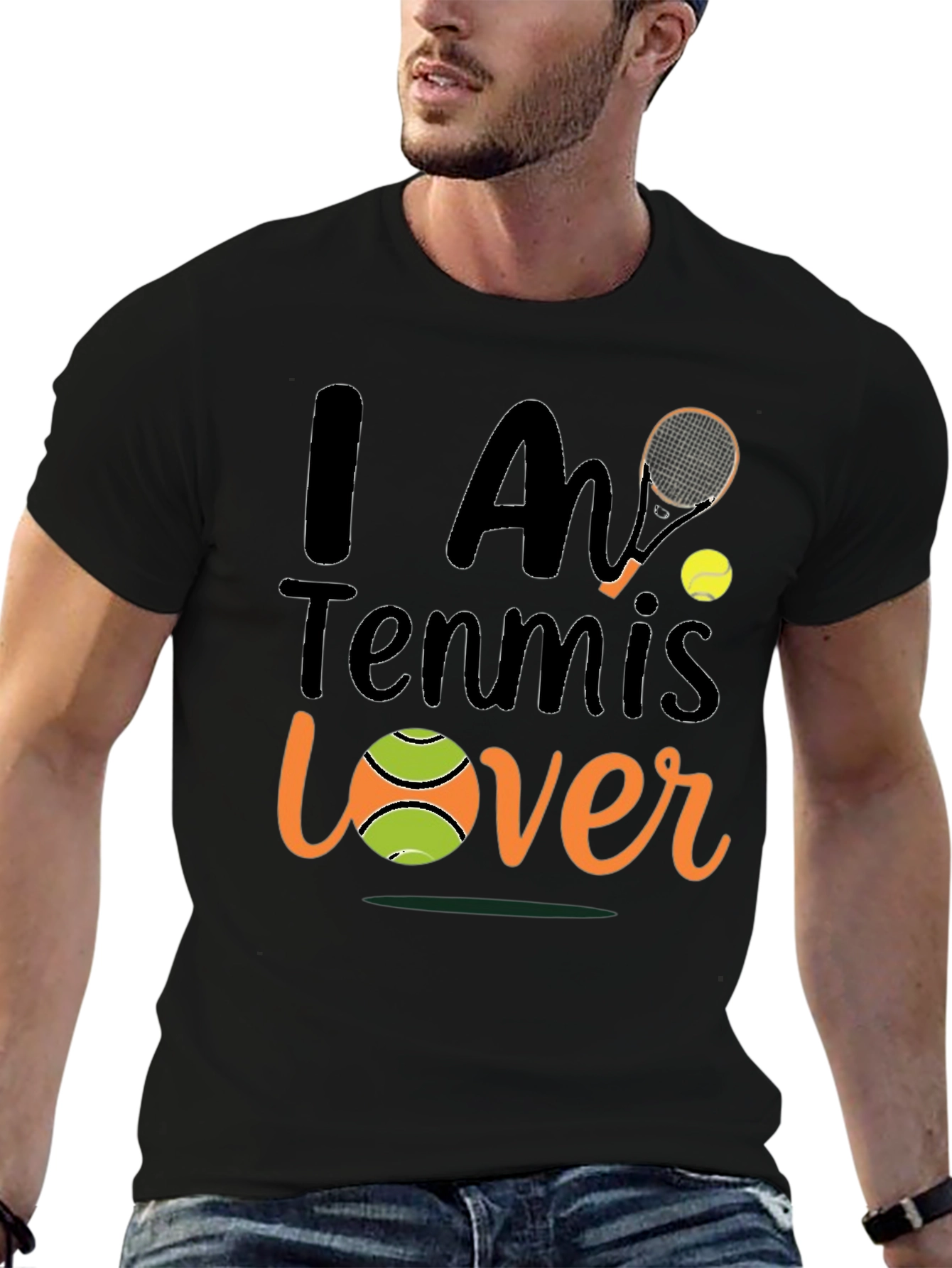 I am Tennis Lover Graphic T-Shirt