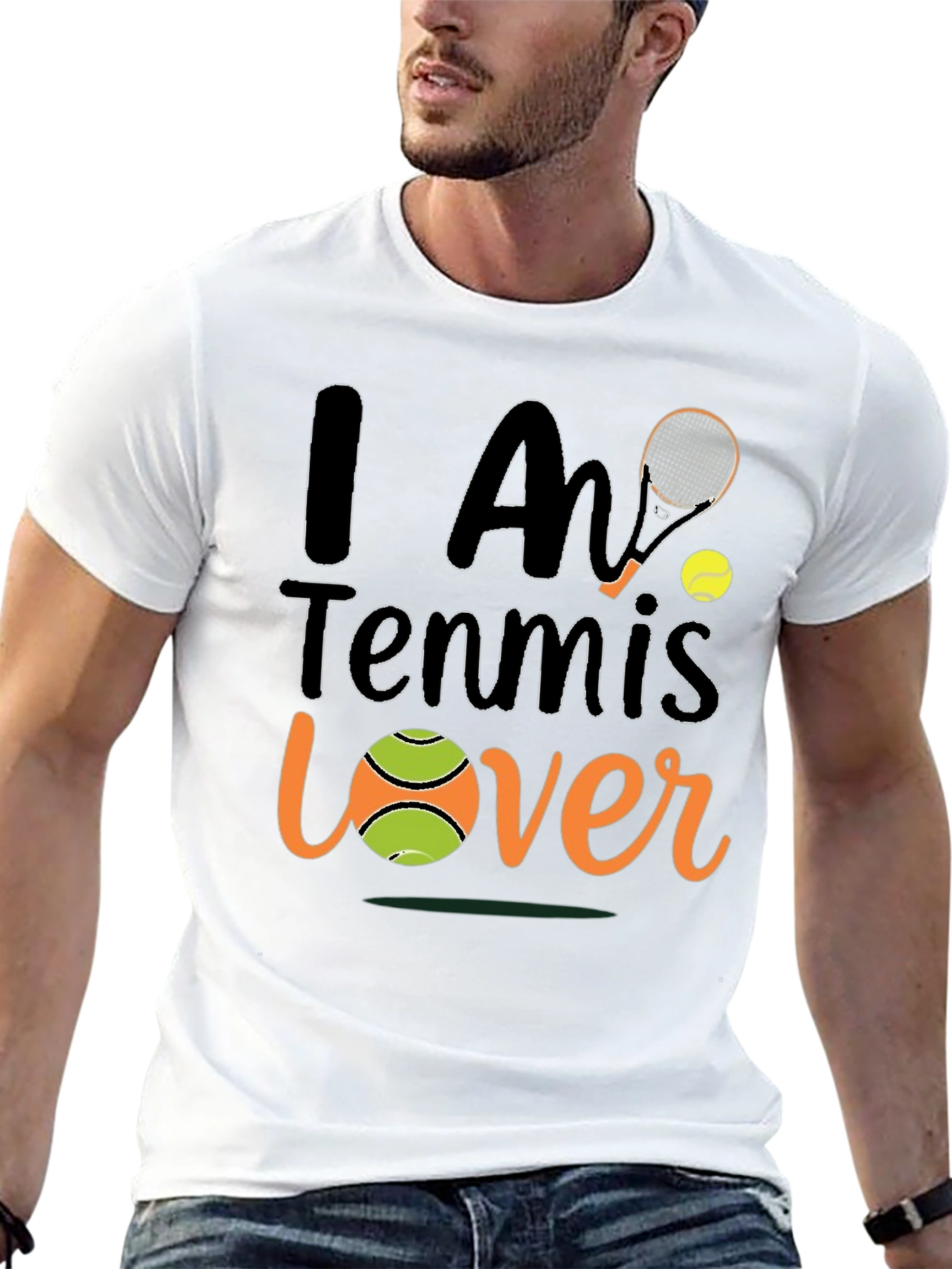 I am Tennis Lover Graphic T-Shirt