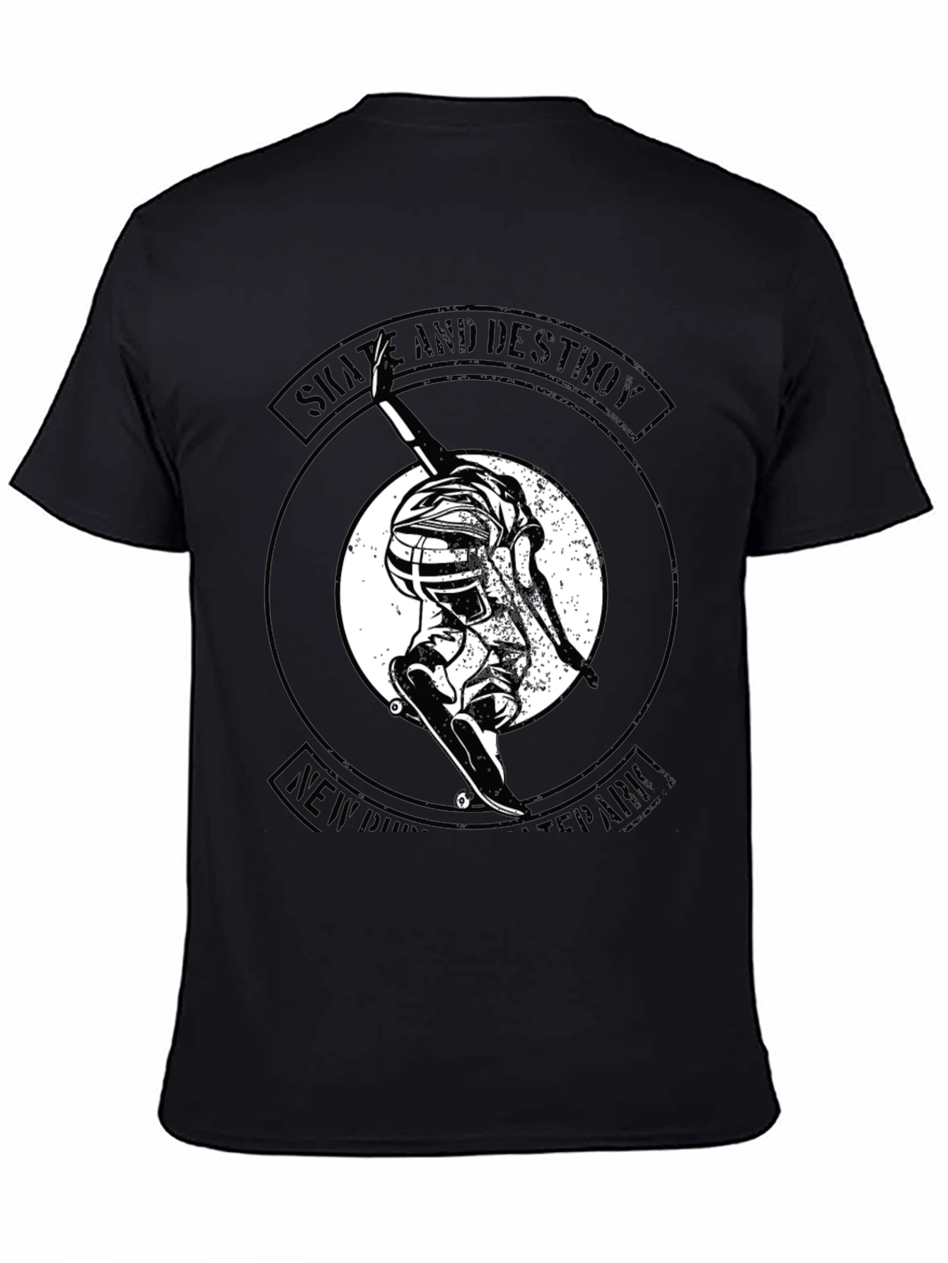 Skate and Destroy Graphic Tee - Black