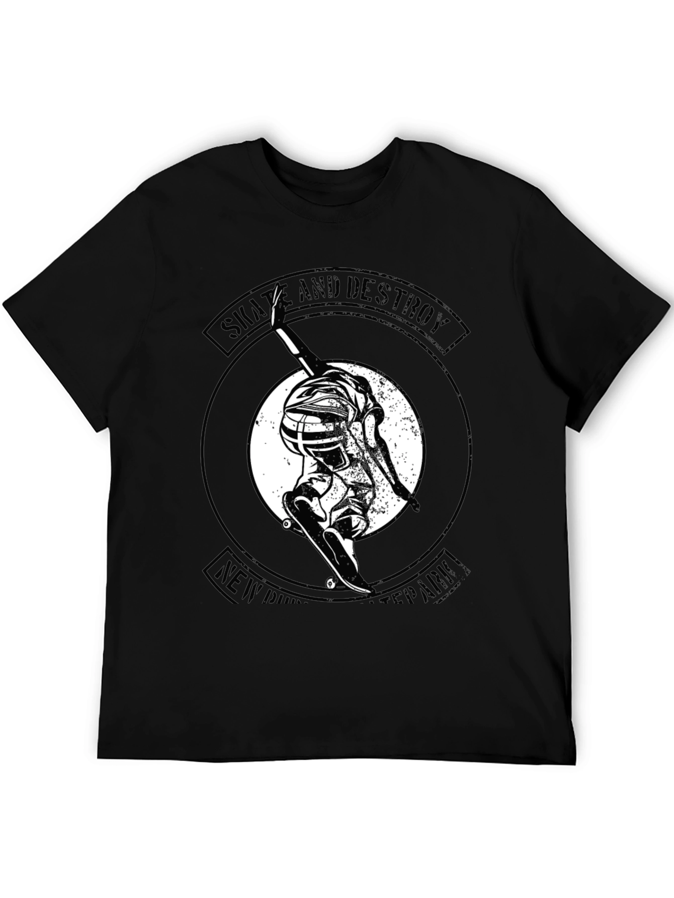 Skate and Destroy Graphic Tee - Black
