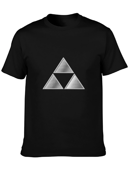 Triforce Graphic Black T-Shirt