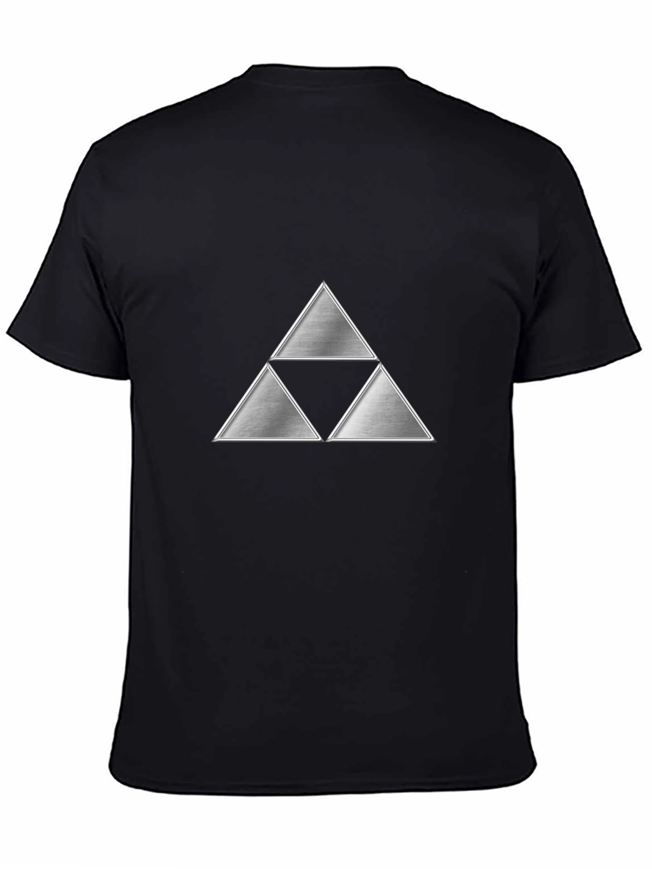Triforce Graphic Black T-Shirt