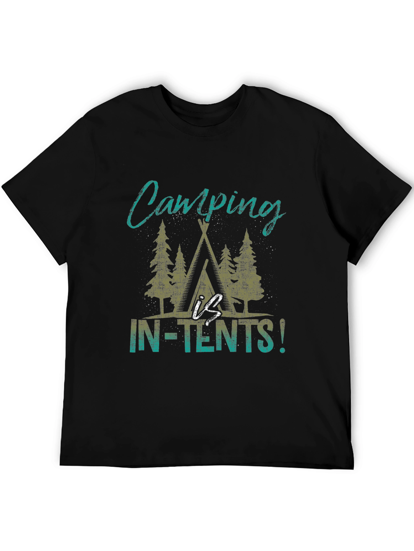 Camping In-Tents T-Shirt - Outdoor Adventure Tee