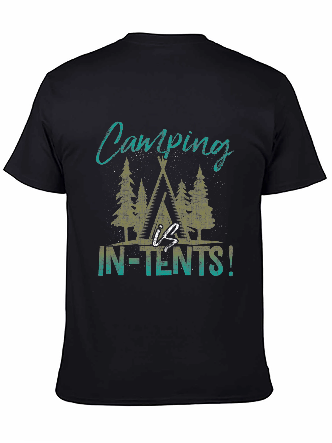 Camping In-Tents T-Shirt - Outdoor Adventure Tee