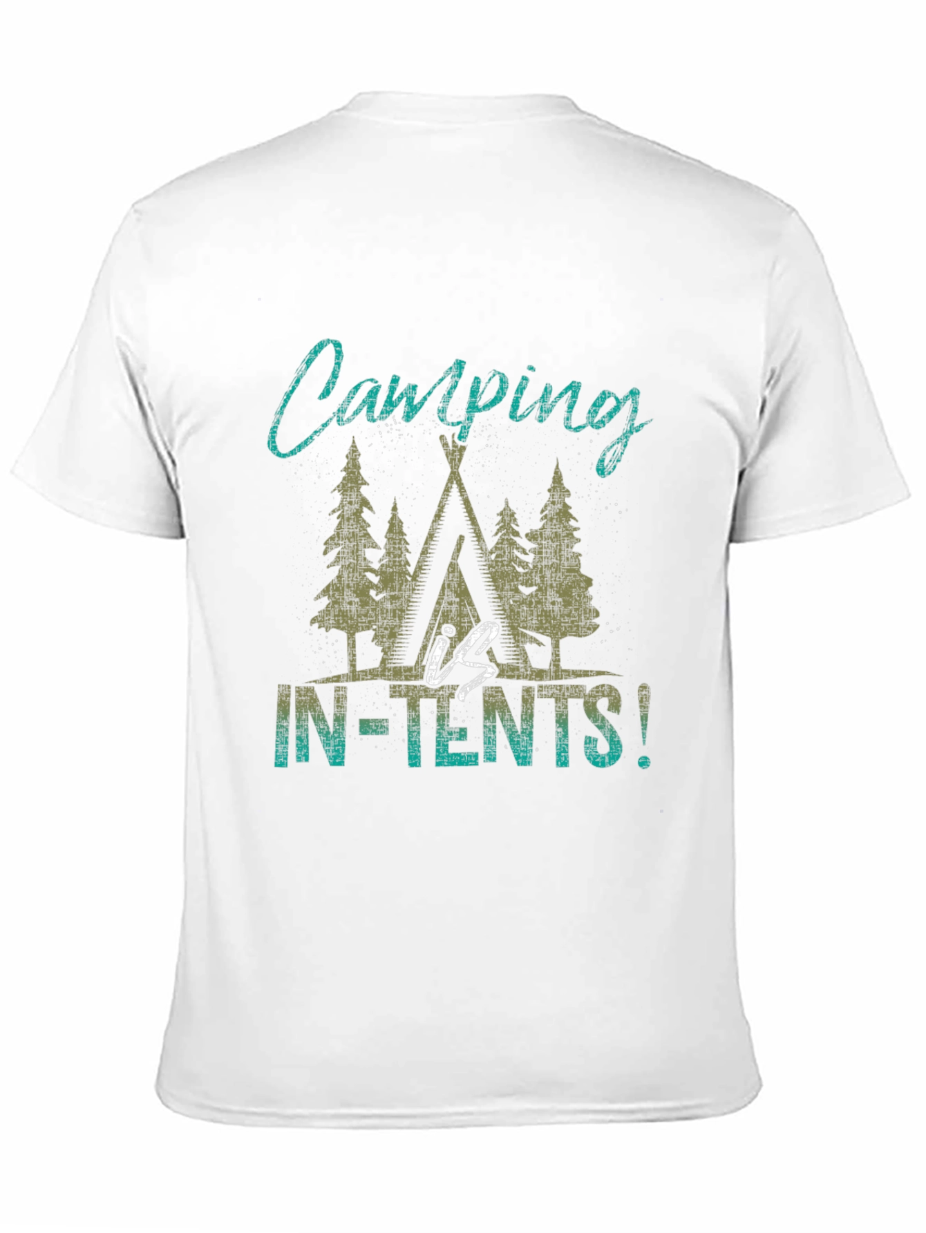 Camping In-Tents T-Shirt - Outdoor Adventure Tee