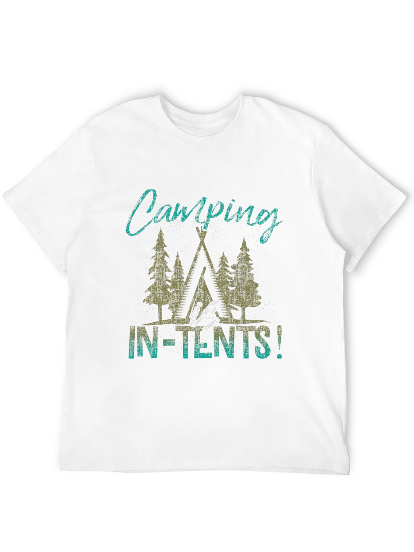 Camping In-Tents T-Shirt - Outdoor Adventure Tee