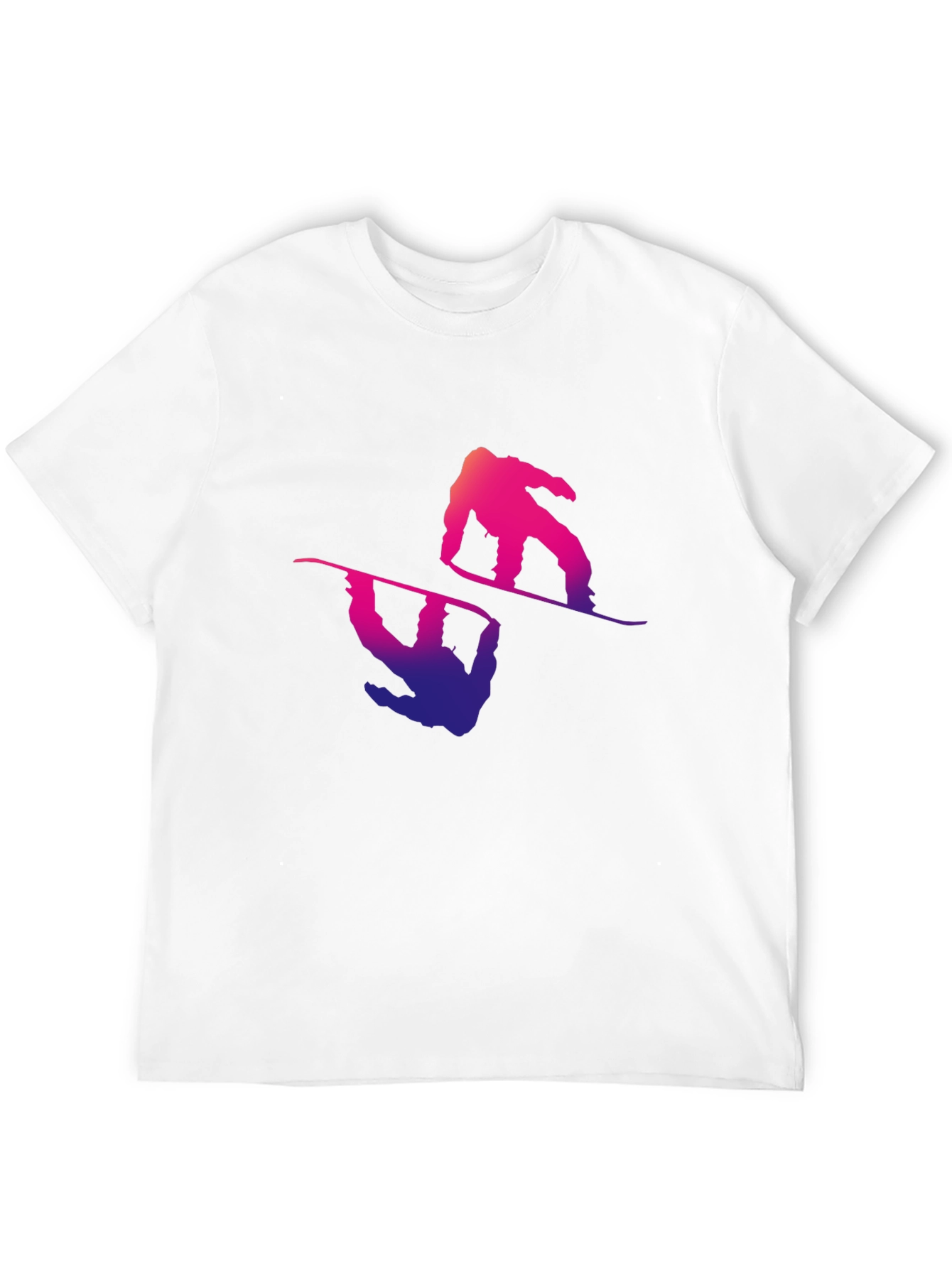 Snowboarder Graphic Tee - Mens Black T-Shirt