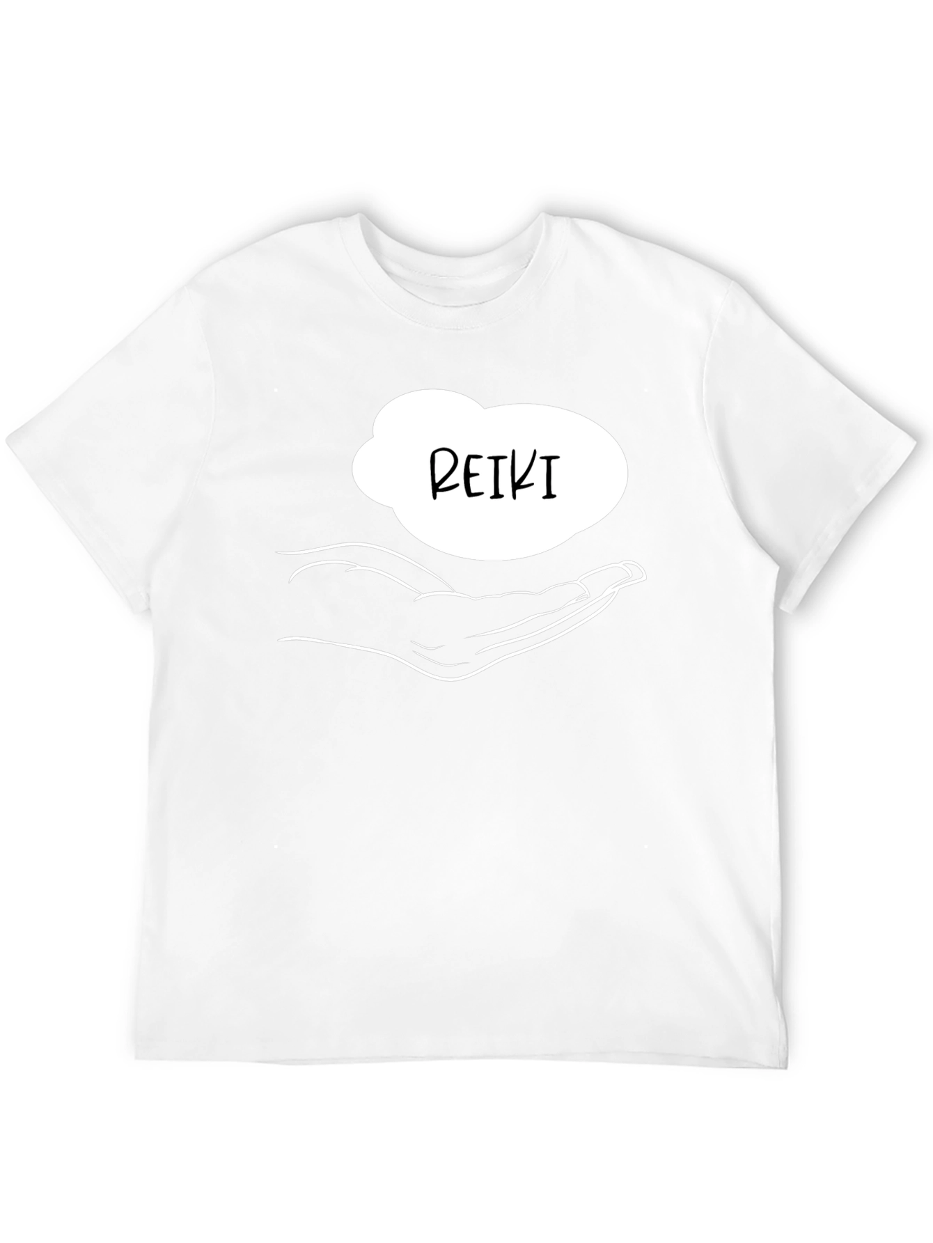 Reiki Hand T-Shirt - Healing Energy Design