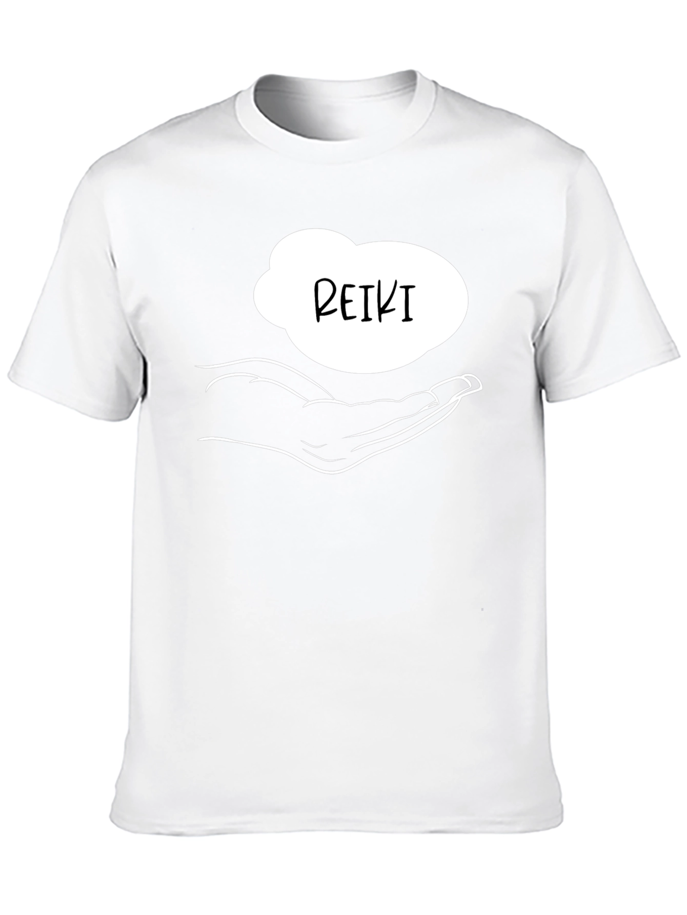 Reiki Hand T-Shirt - Healing Energy Design