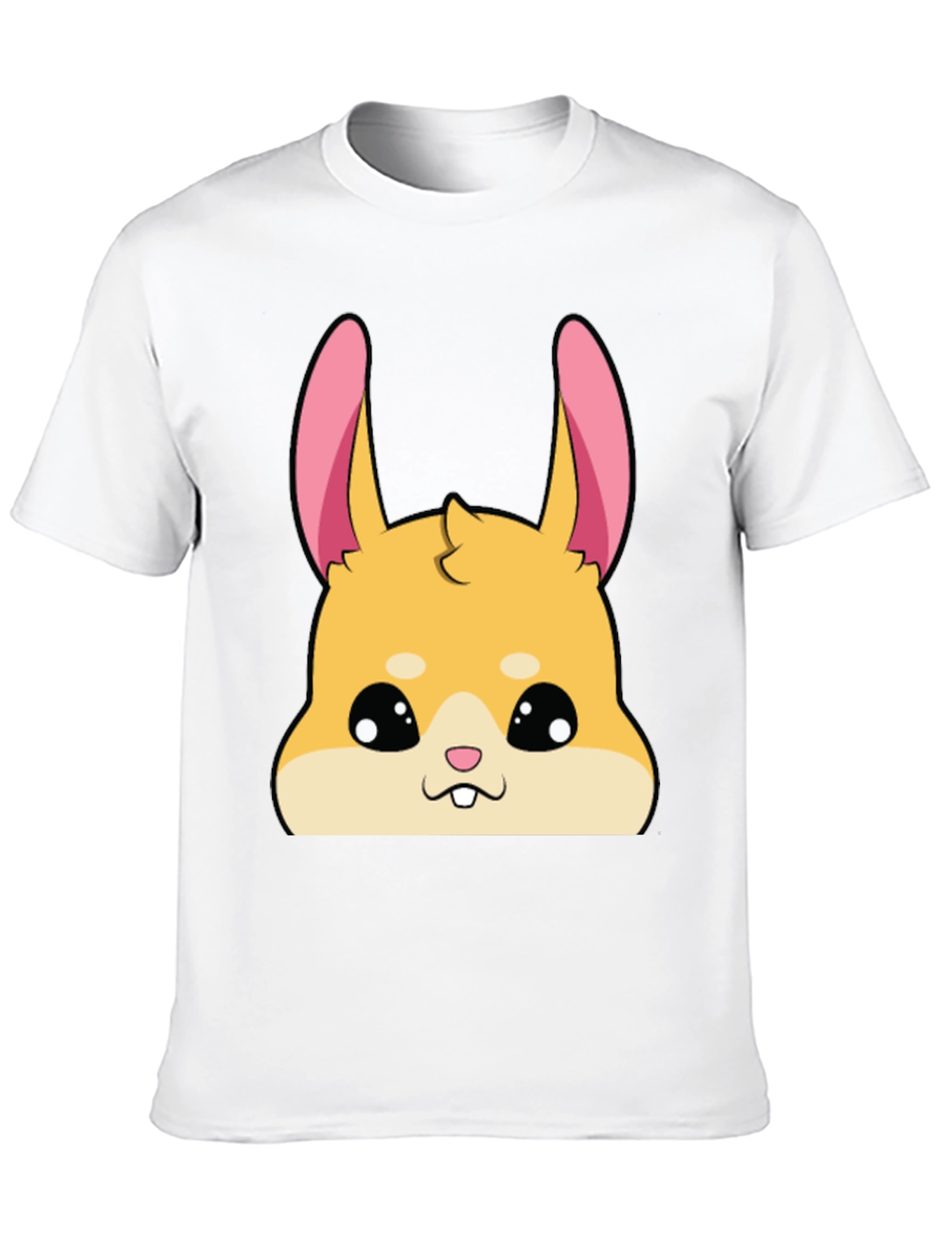 Cute Hamster Graphic Tee - Soft Cotton Blend