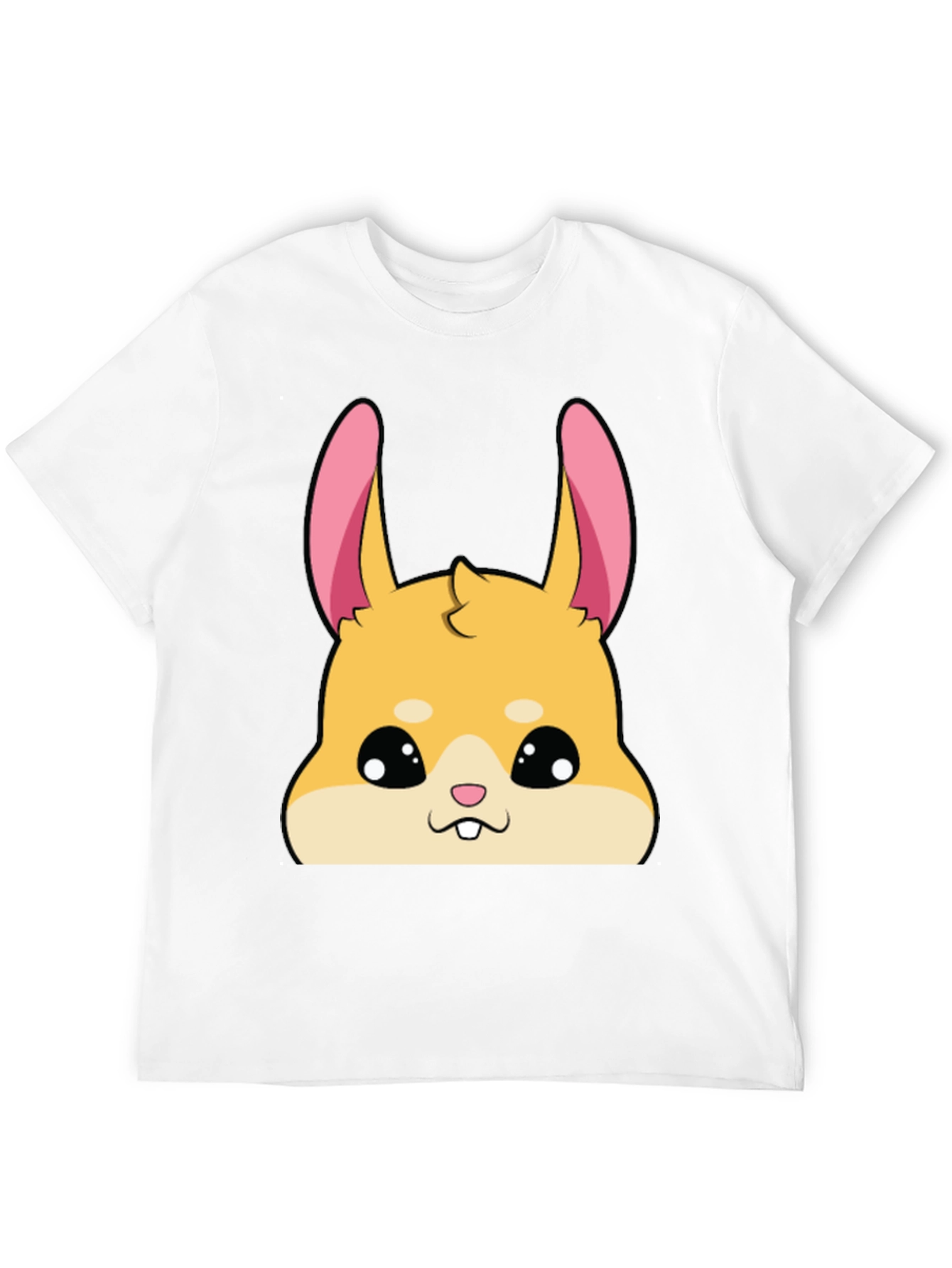 Cute Hamster Graphic Tee - Soft Cotton Blend