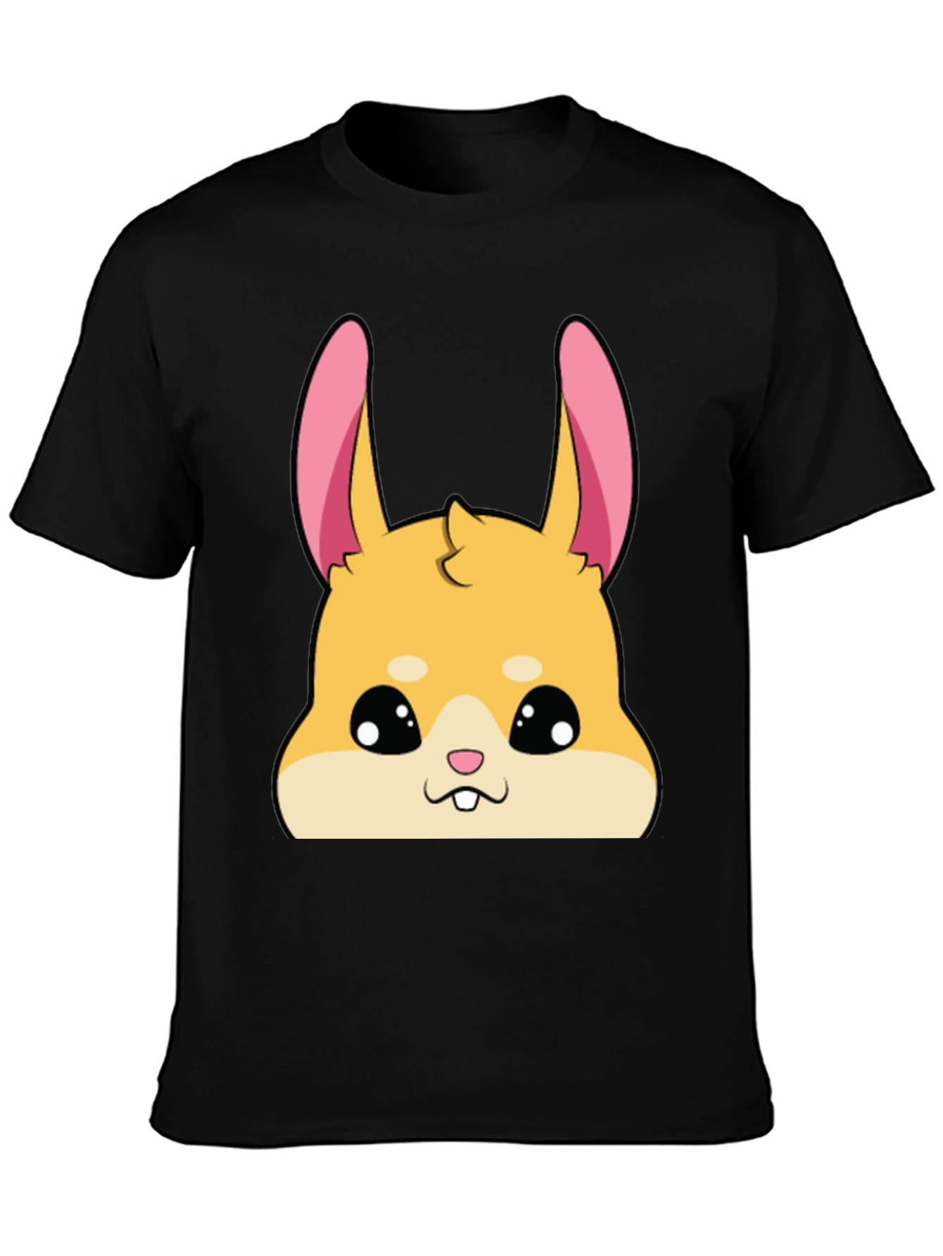 Cute Hamster Graphic Tee - Soft Cotton Blend