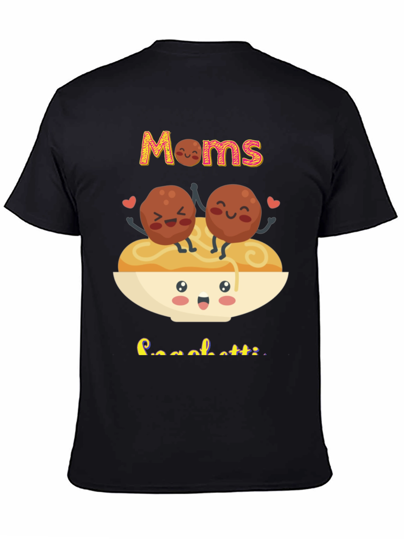Moms Spaghetti Kawaii Style T-Shirt
