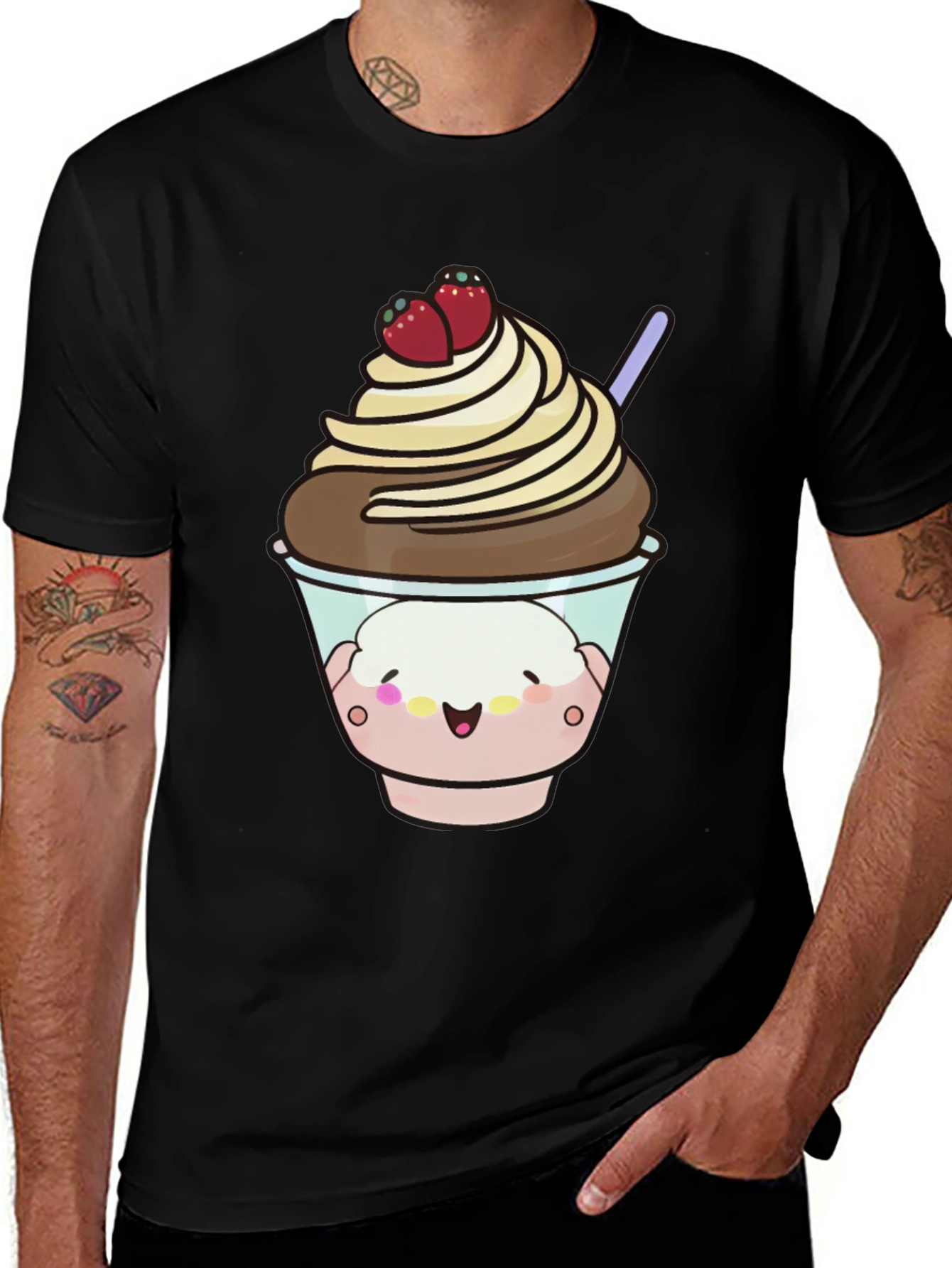 Kawaii Dessert T-Shirt - Cute Anime Food Tee
