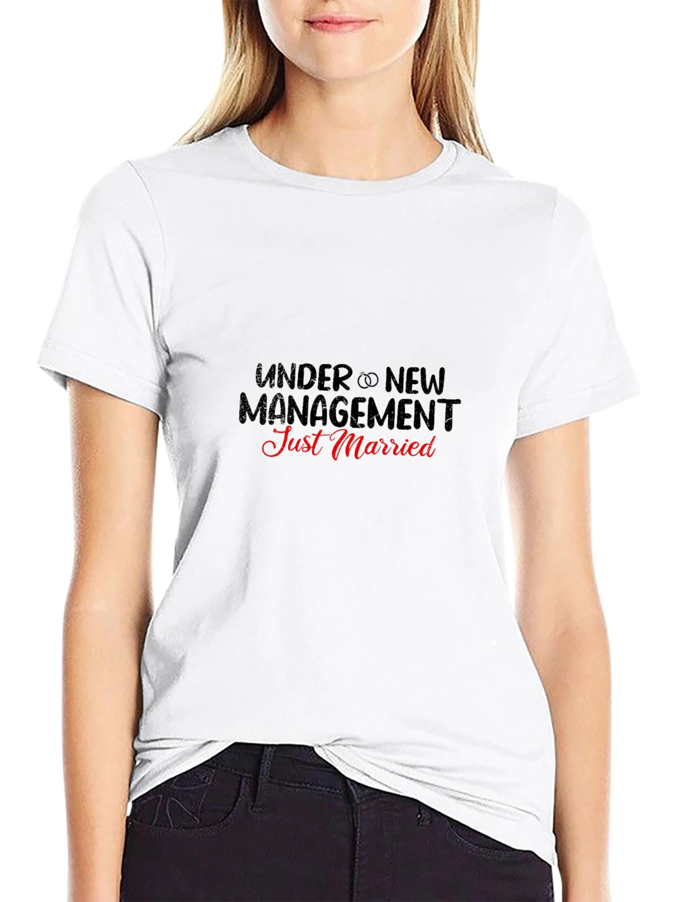 Under New Management Just Married T-Shirt