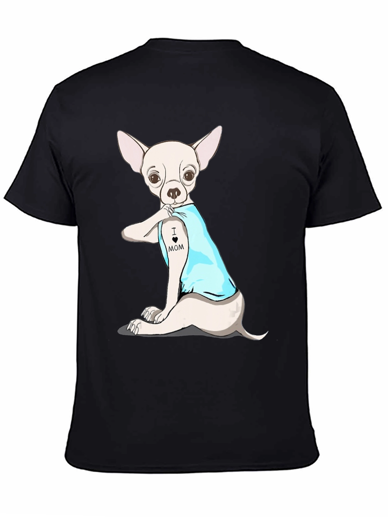 Dog Mom Tattoo T-Shirt Funny Puppy Shirt