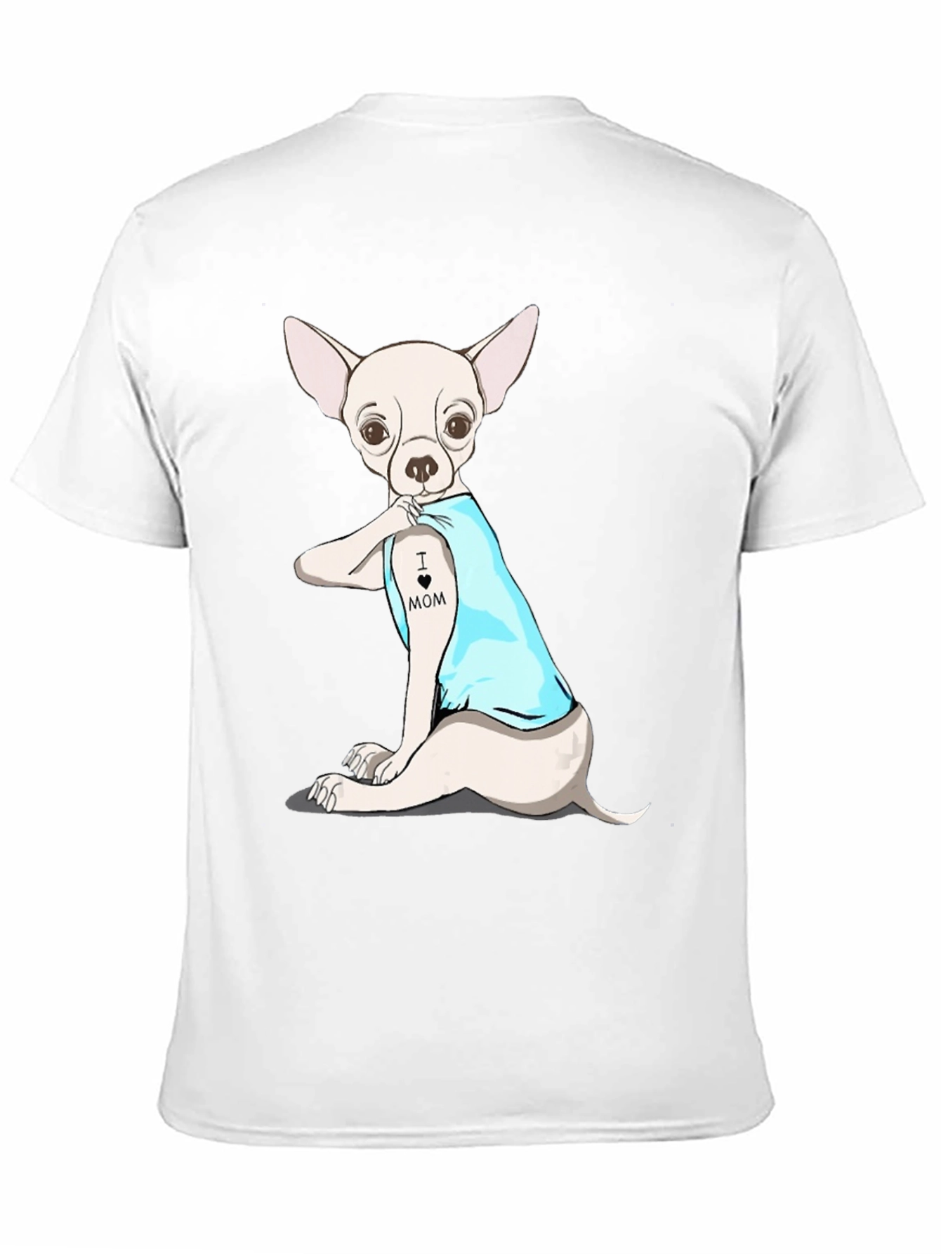 Dog Mom Tattoo T-Shirt Funny Puppy Shirt