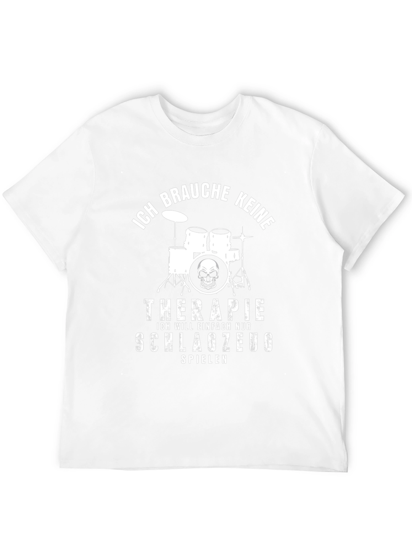 Drummer Therapy T-Shirt - Funny Music Gift