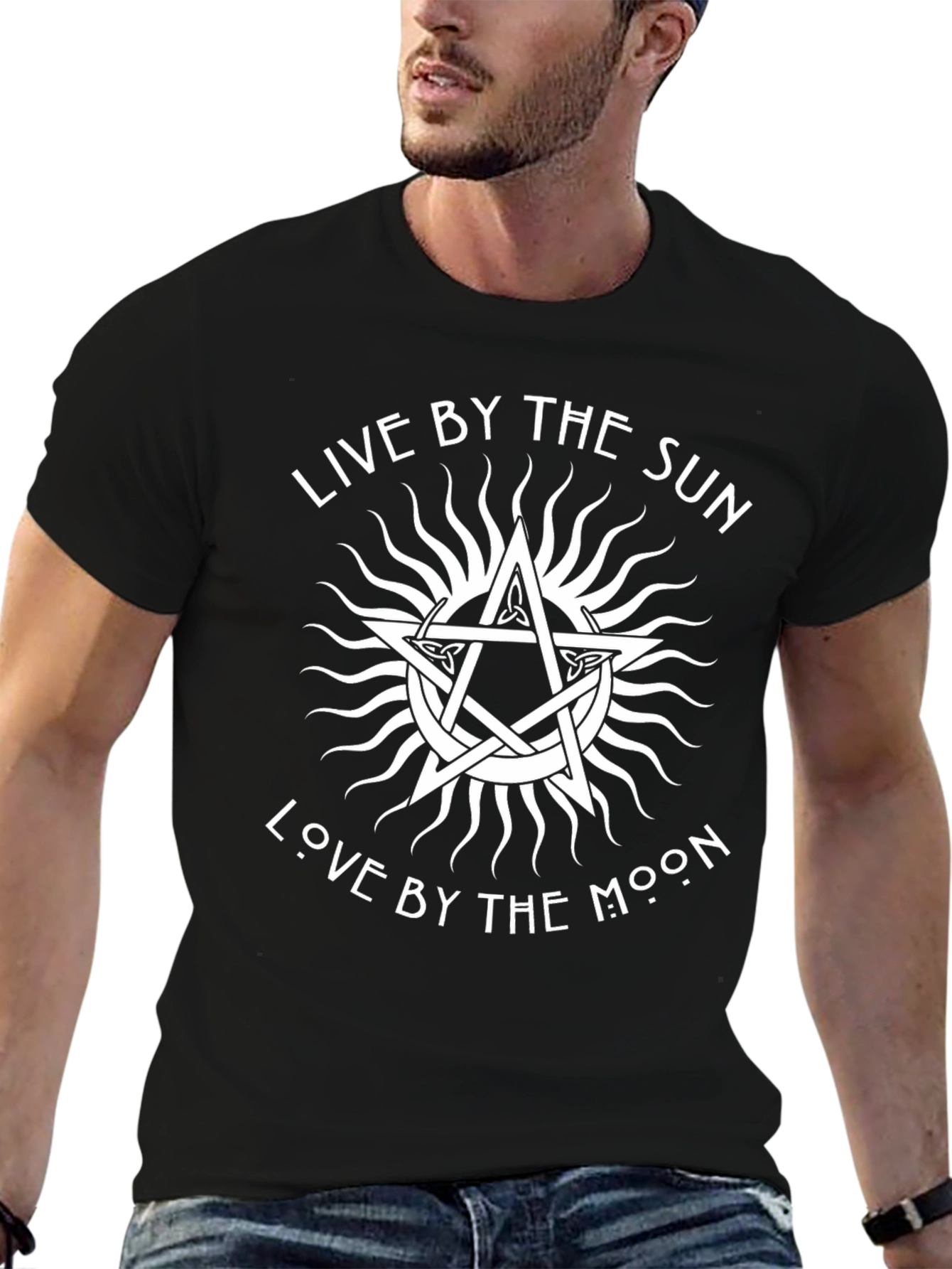 Live by Sun Love by Moon Graphic Tee