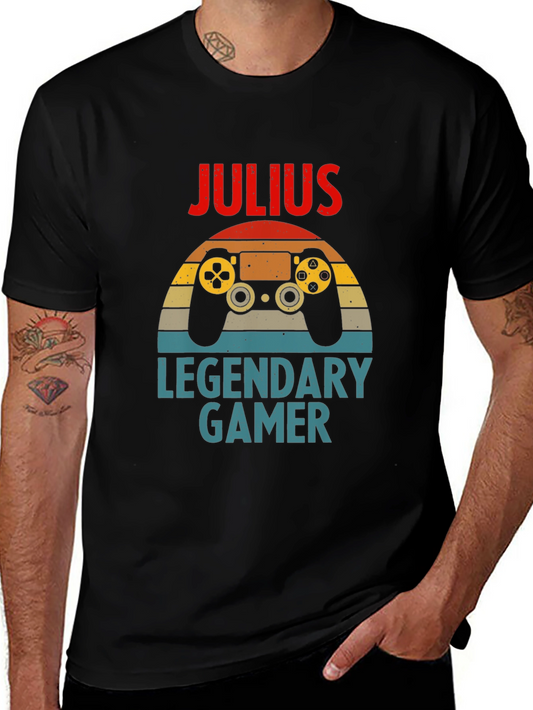 Julius Legendary Gamer Black Graphic Tee