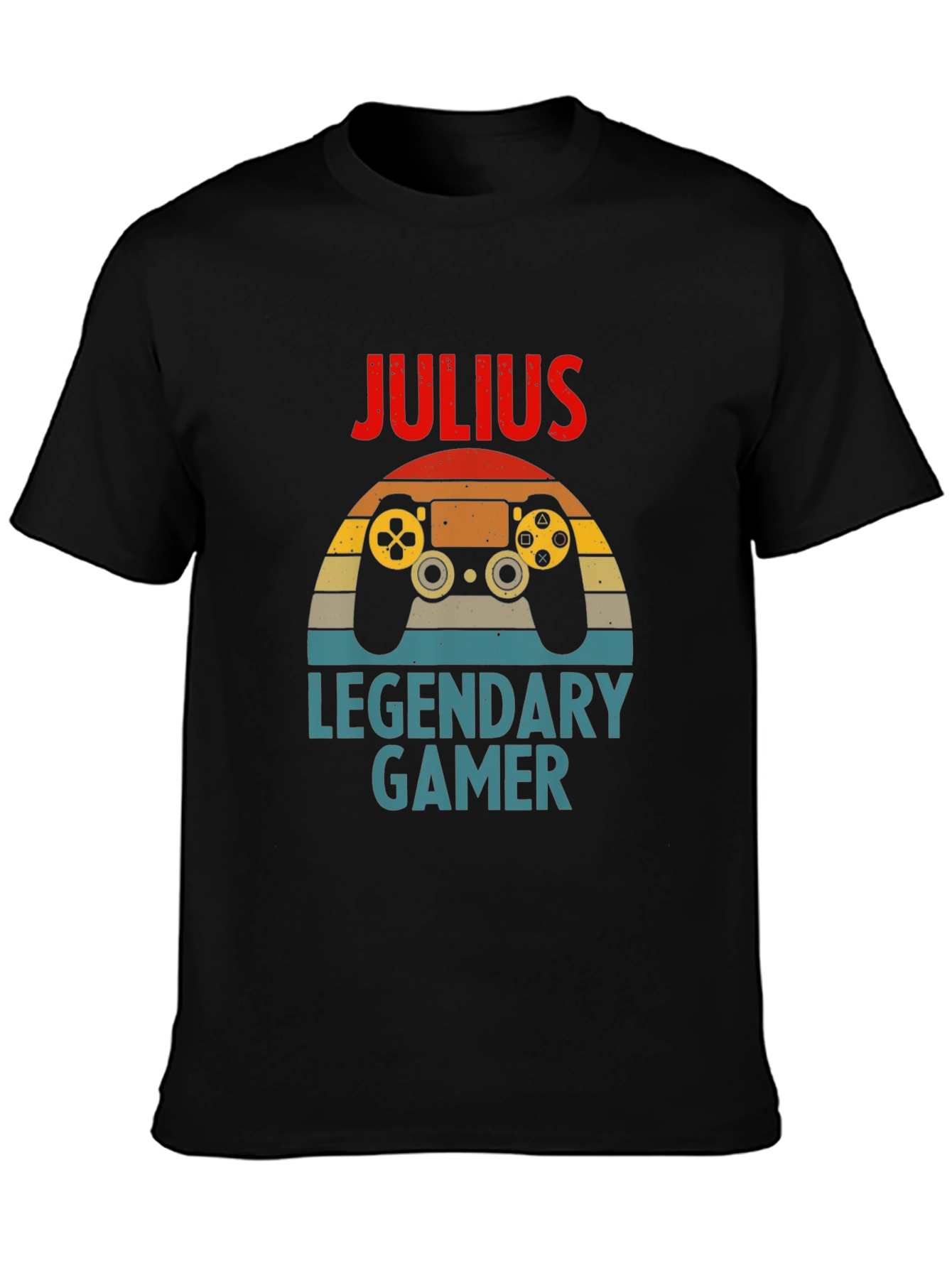 Julius Legendary Gamer Black Graphic Tee