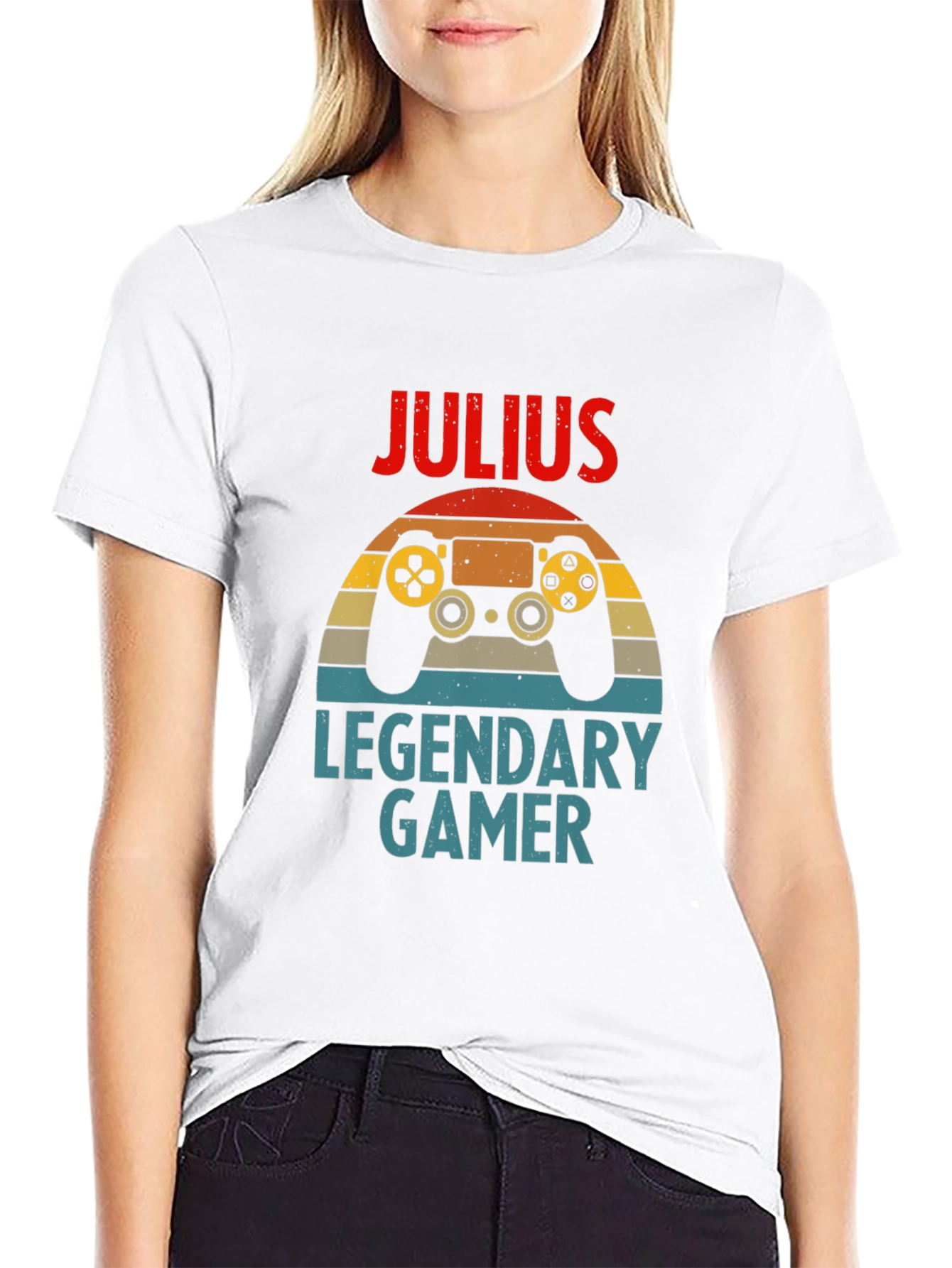 Julius Legendary Gamer Black Graphic Tee