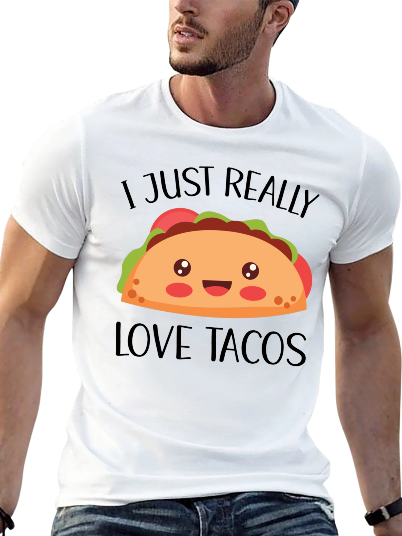 I Just Really Love Tacos Graphic Tee