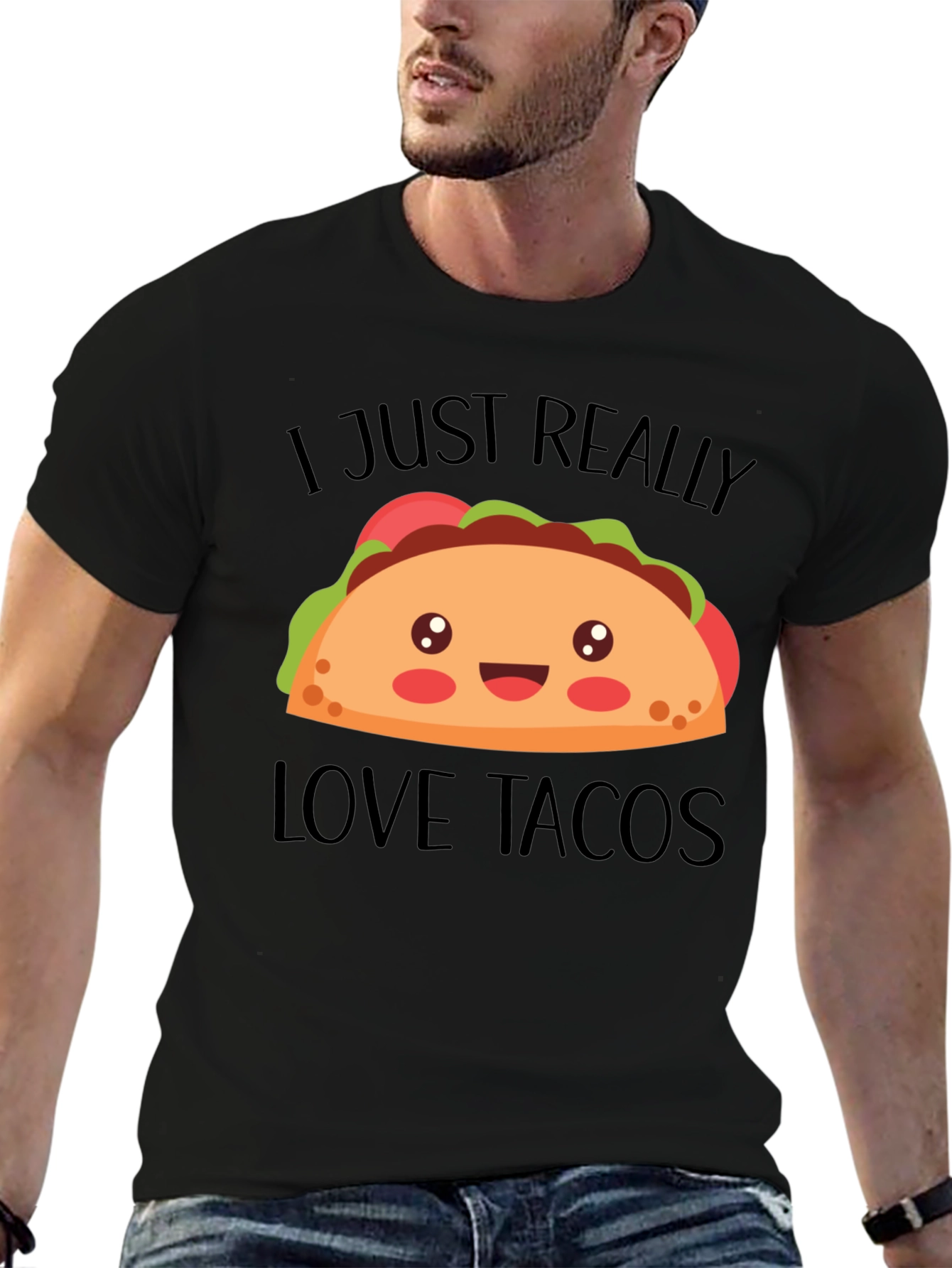 I Just Really Love Tacos Graphic Tee