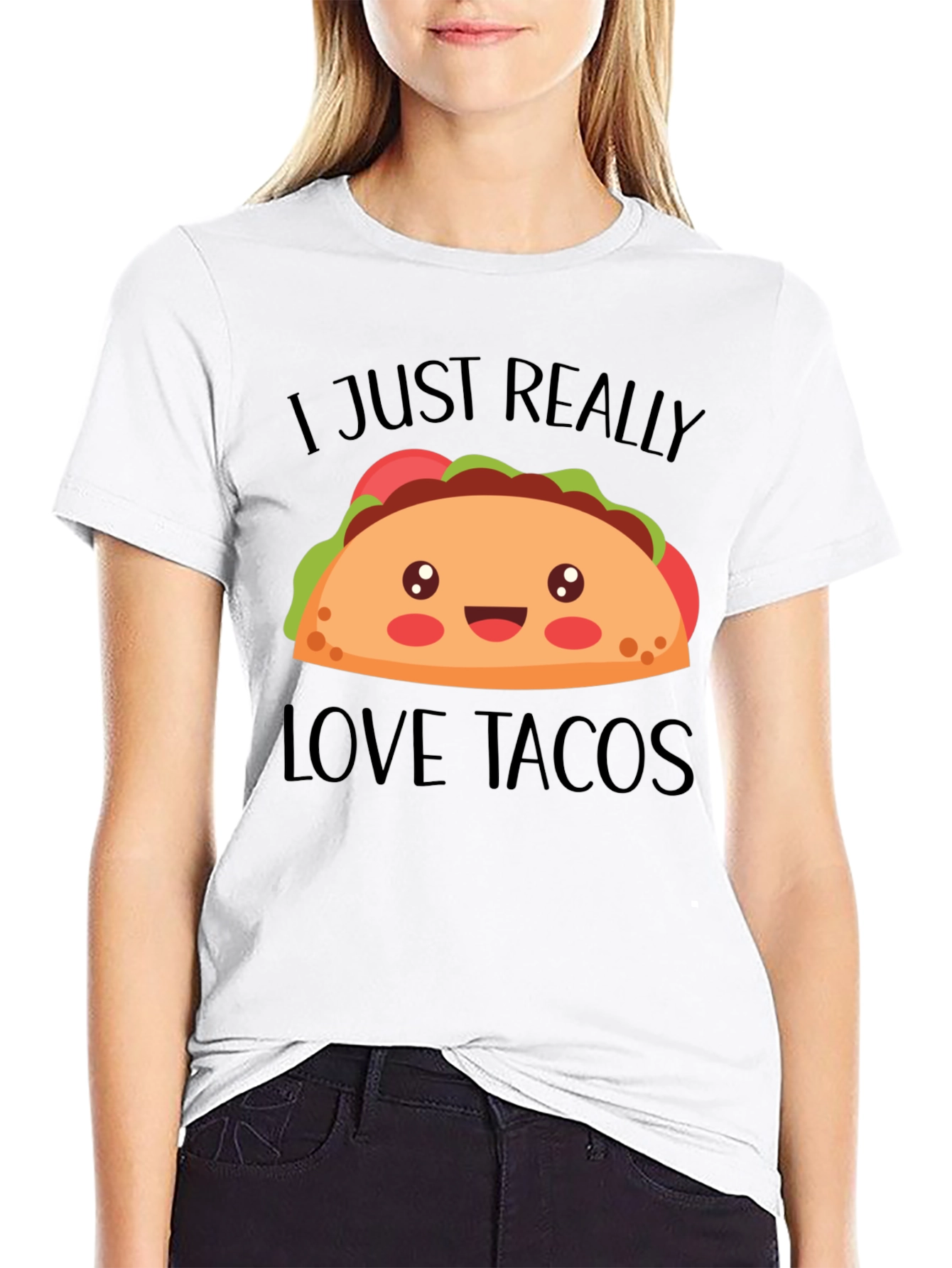 I Just Really Love Tacos Graphic Tee