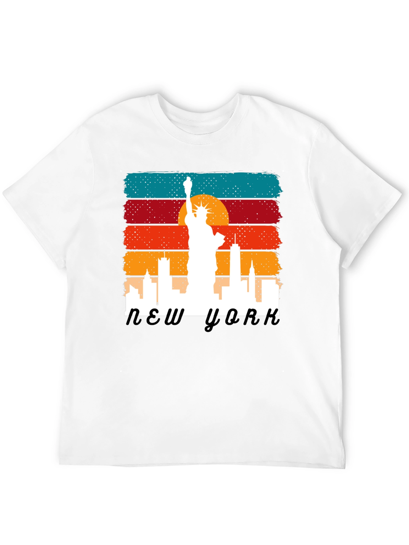 Retro New York Skyline T-Shirt