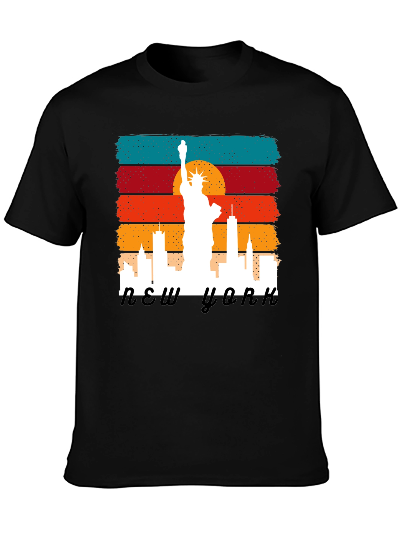 Retro New York Skyline T-Shirt