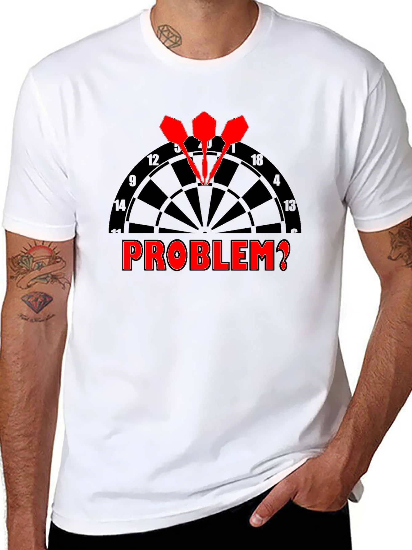 Darts Problem? Graphic T-Shirt