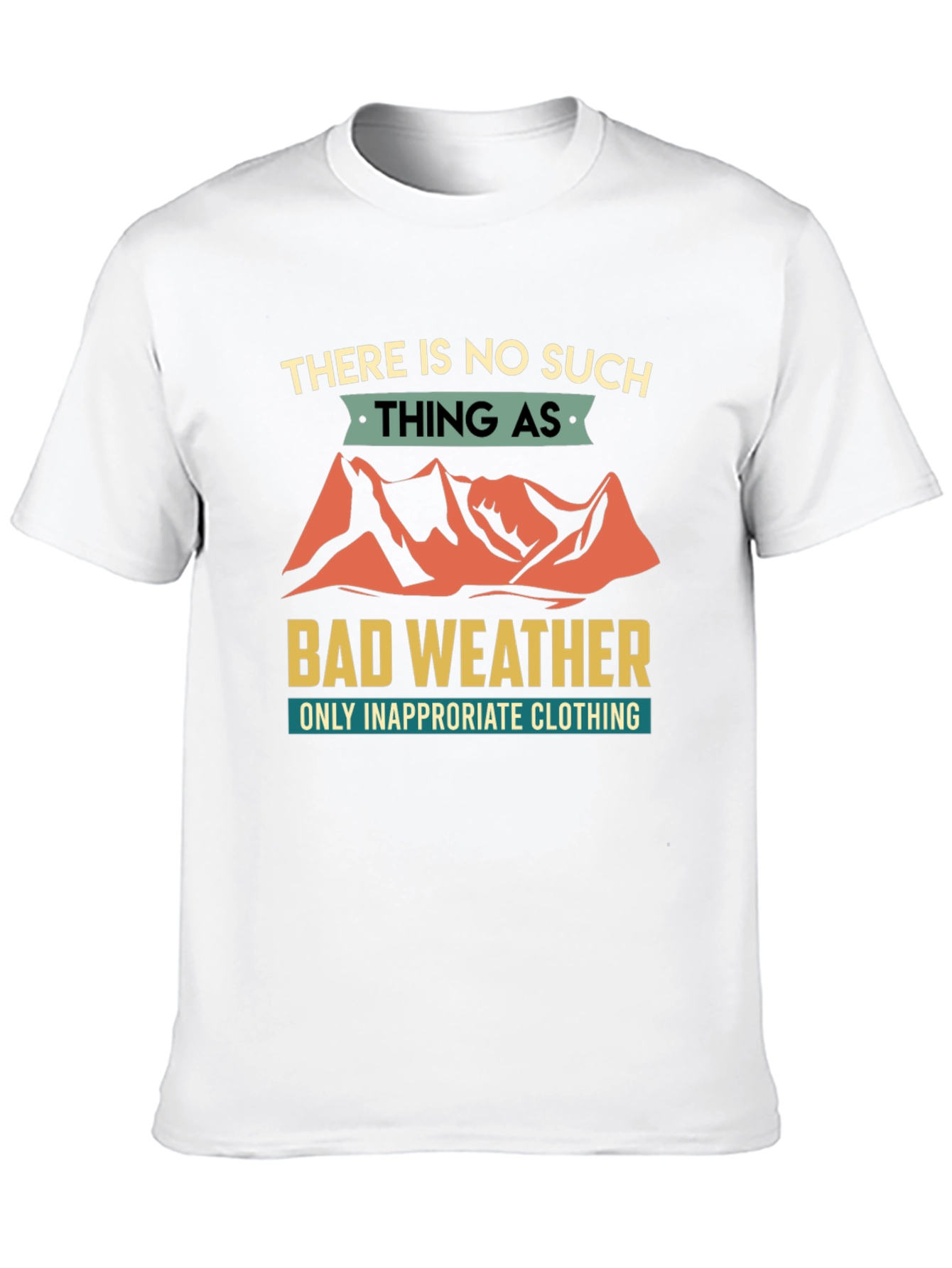 Bad Weather T-Shirt - Outdoor Adventure Tee