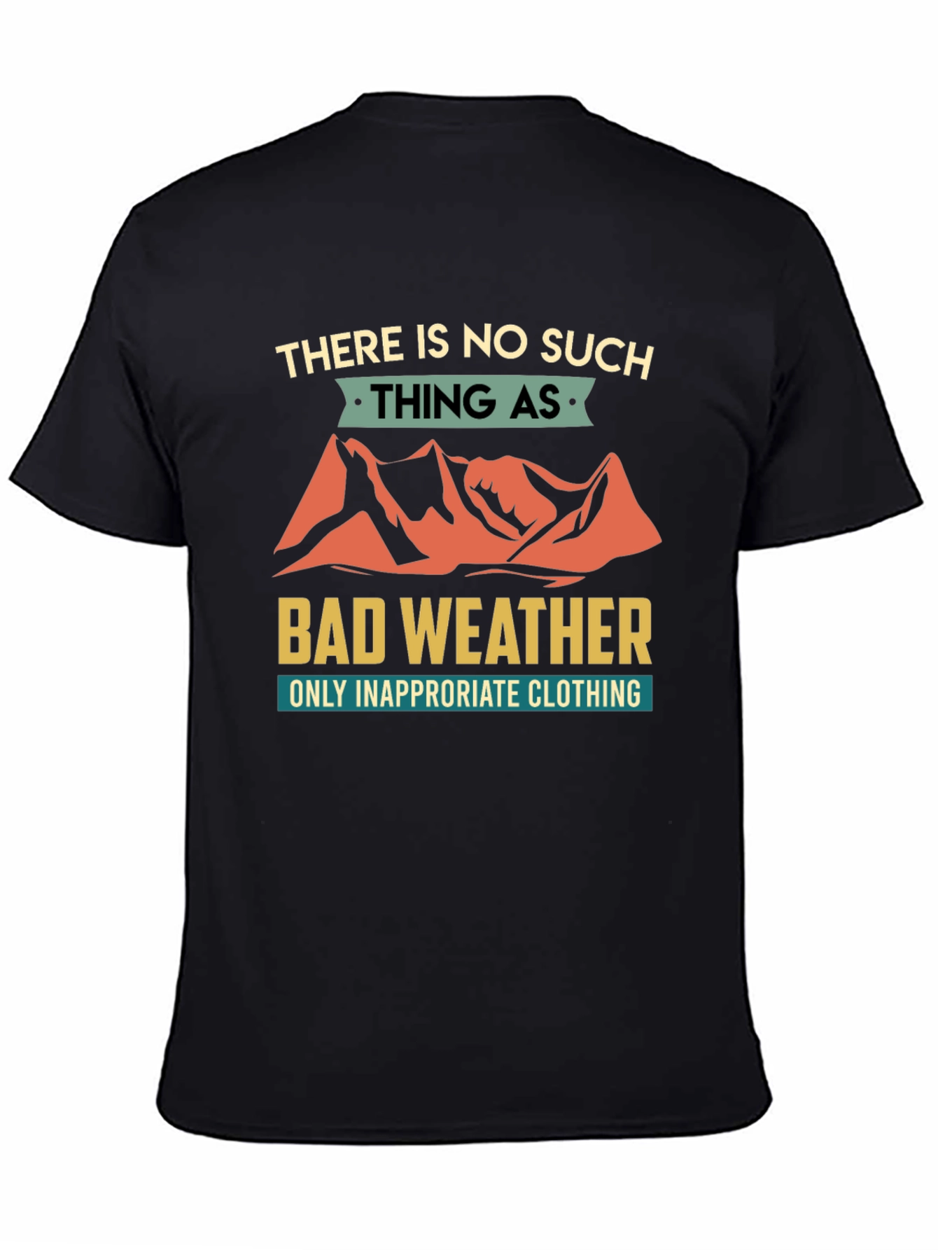 Bad Weather T-Shirt - Outdoor Adventure Tee