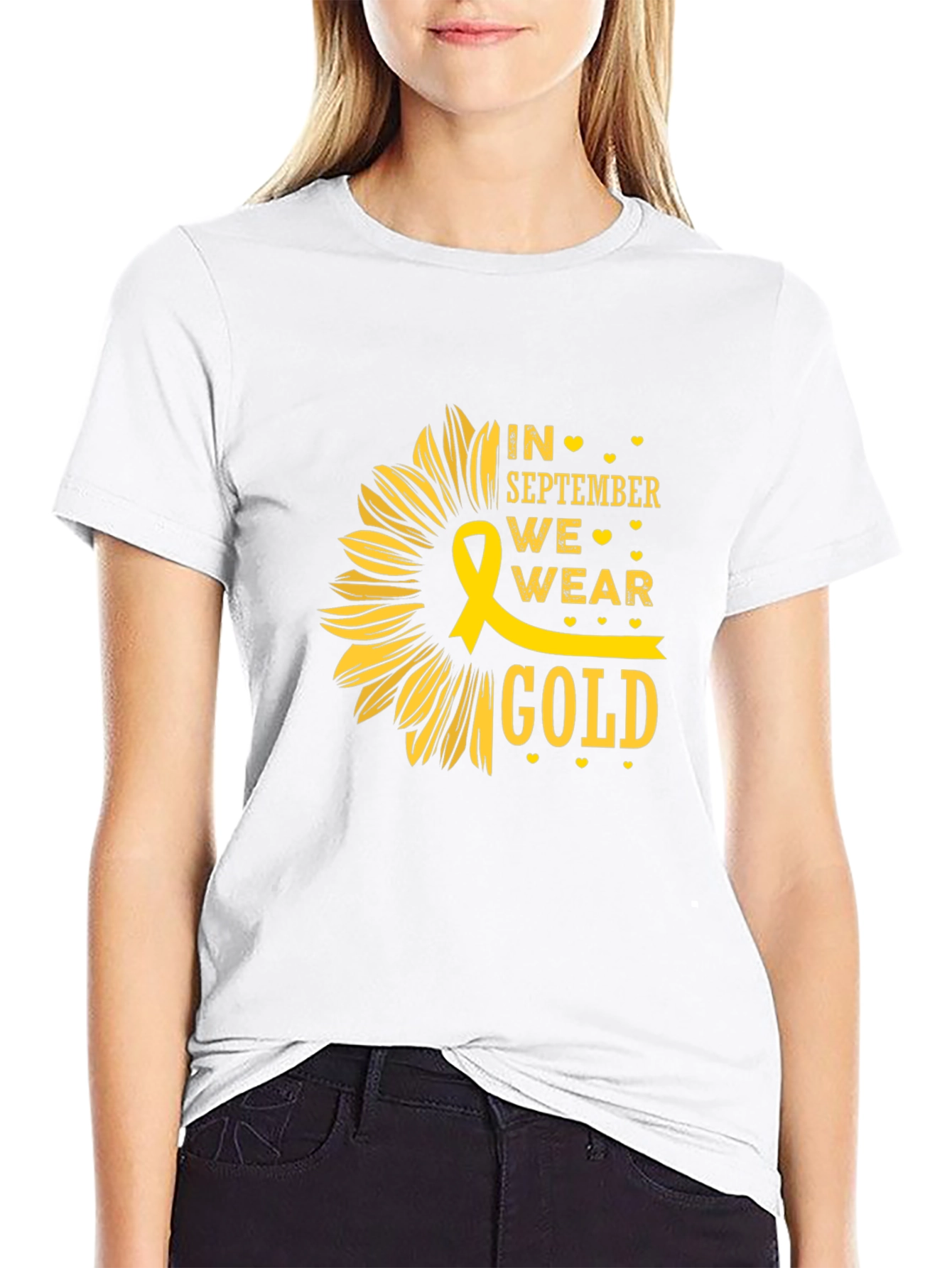 Gold Awareness T-Shirt
