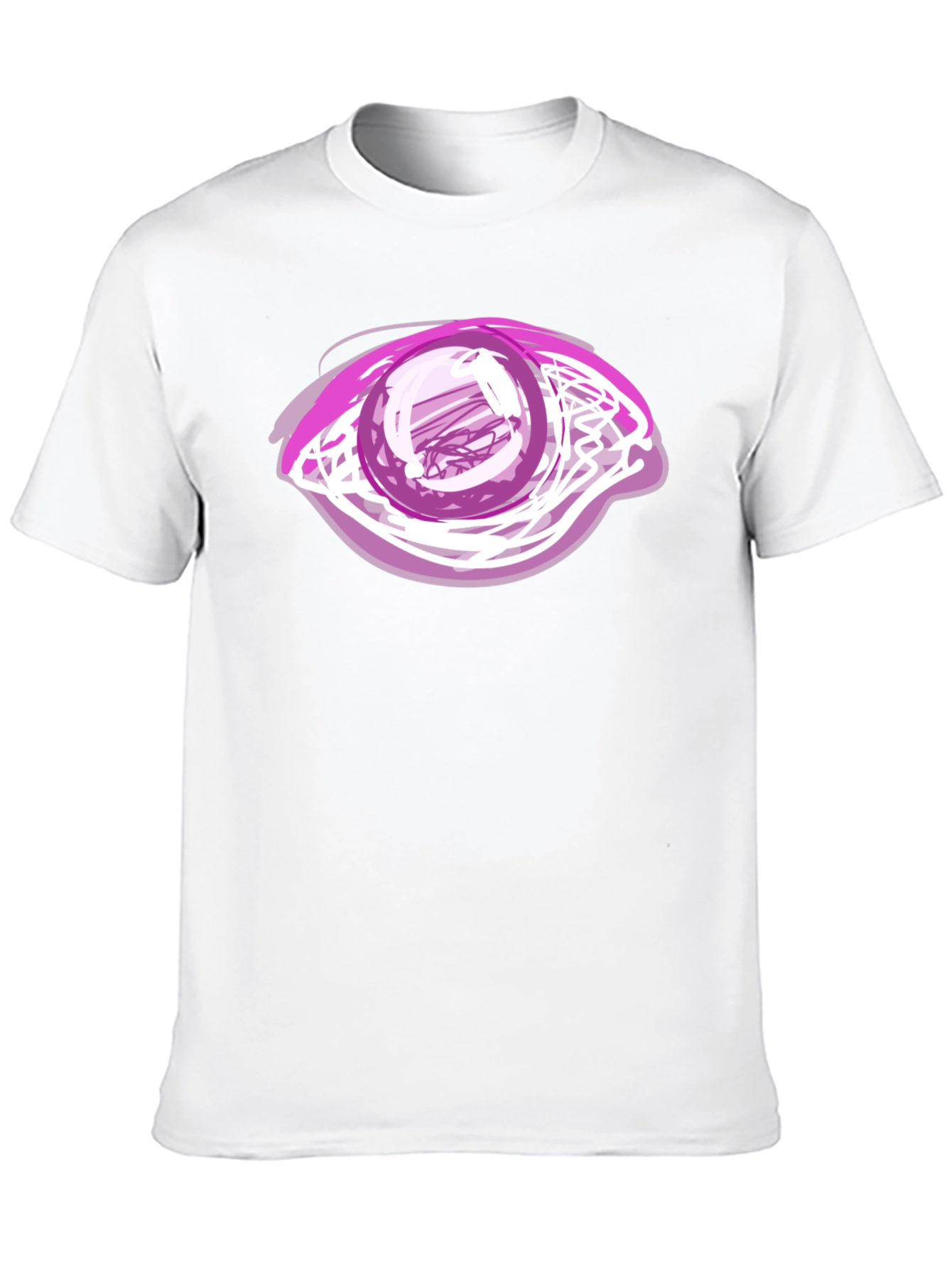 Eye Graphic Black T-Shirt - Bold Artistic Design