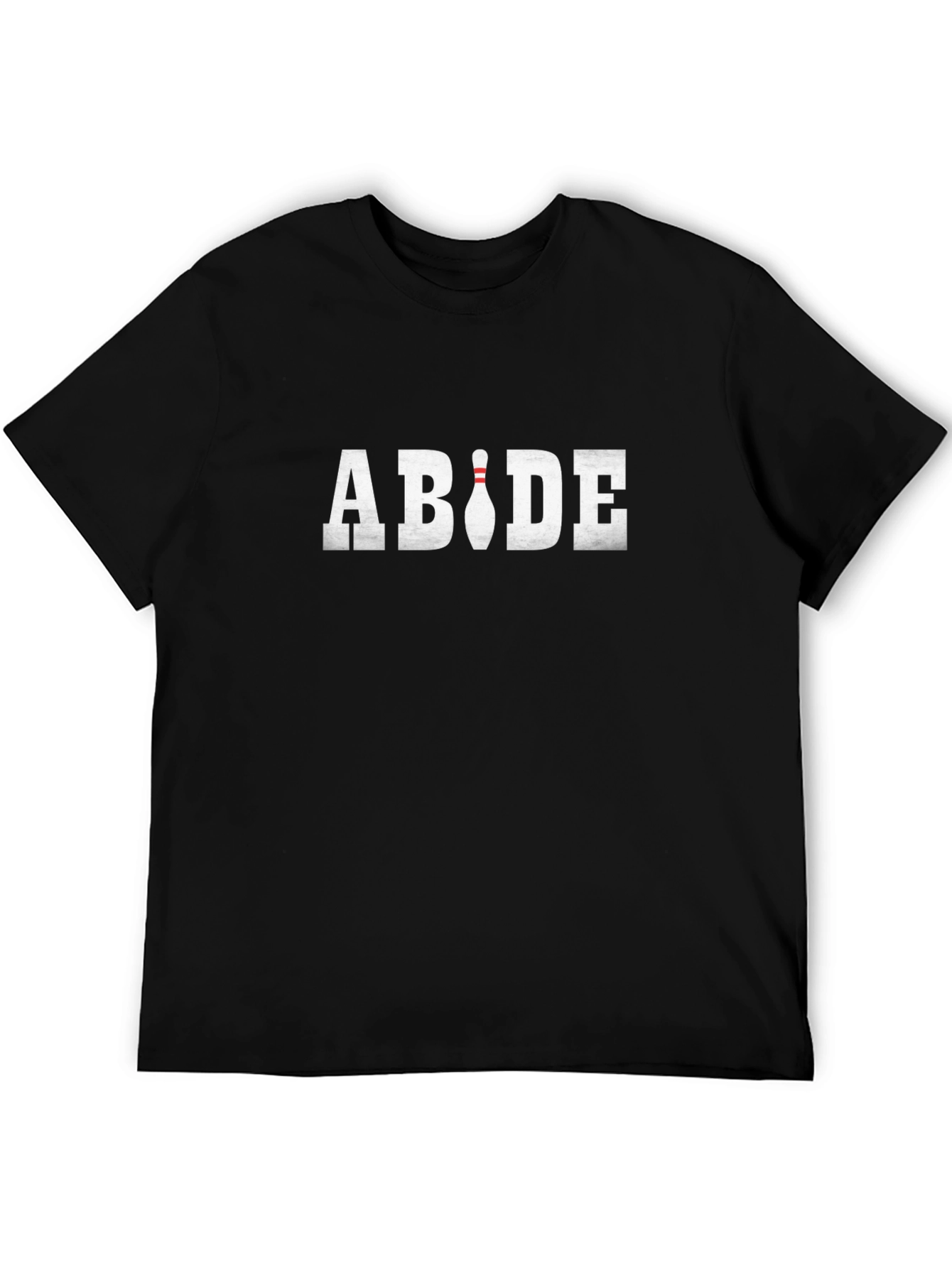 The Dude Abides T-Shirt - Bowling Pin