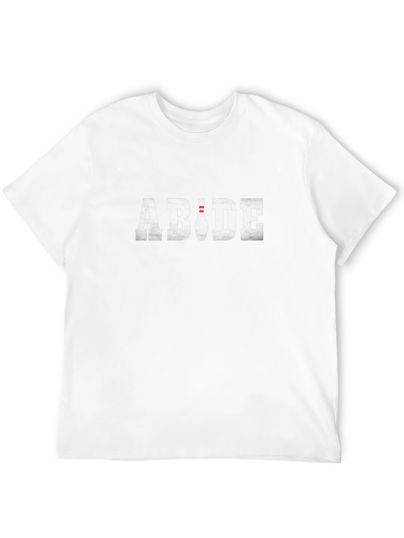 The Dude Abides T-Shirt - Bowling Pin