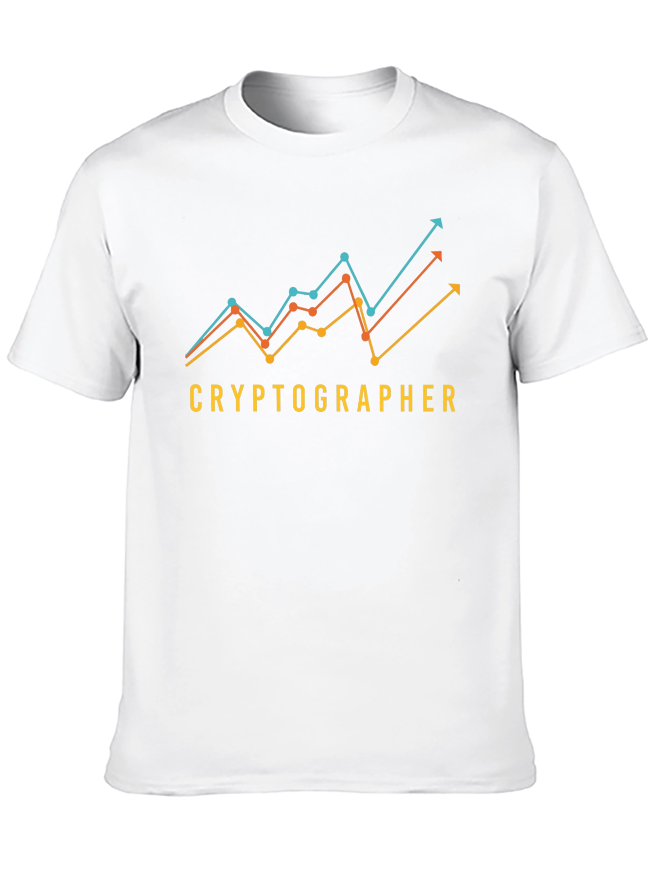 Cryptographer Trend T-Shirt - Black Crypto Design Tee