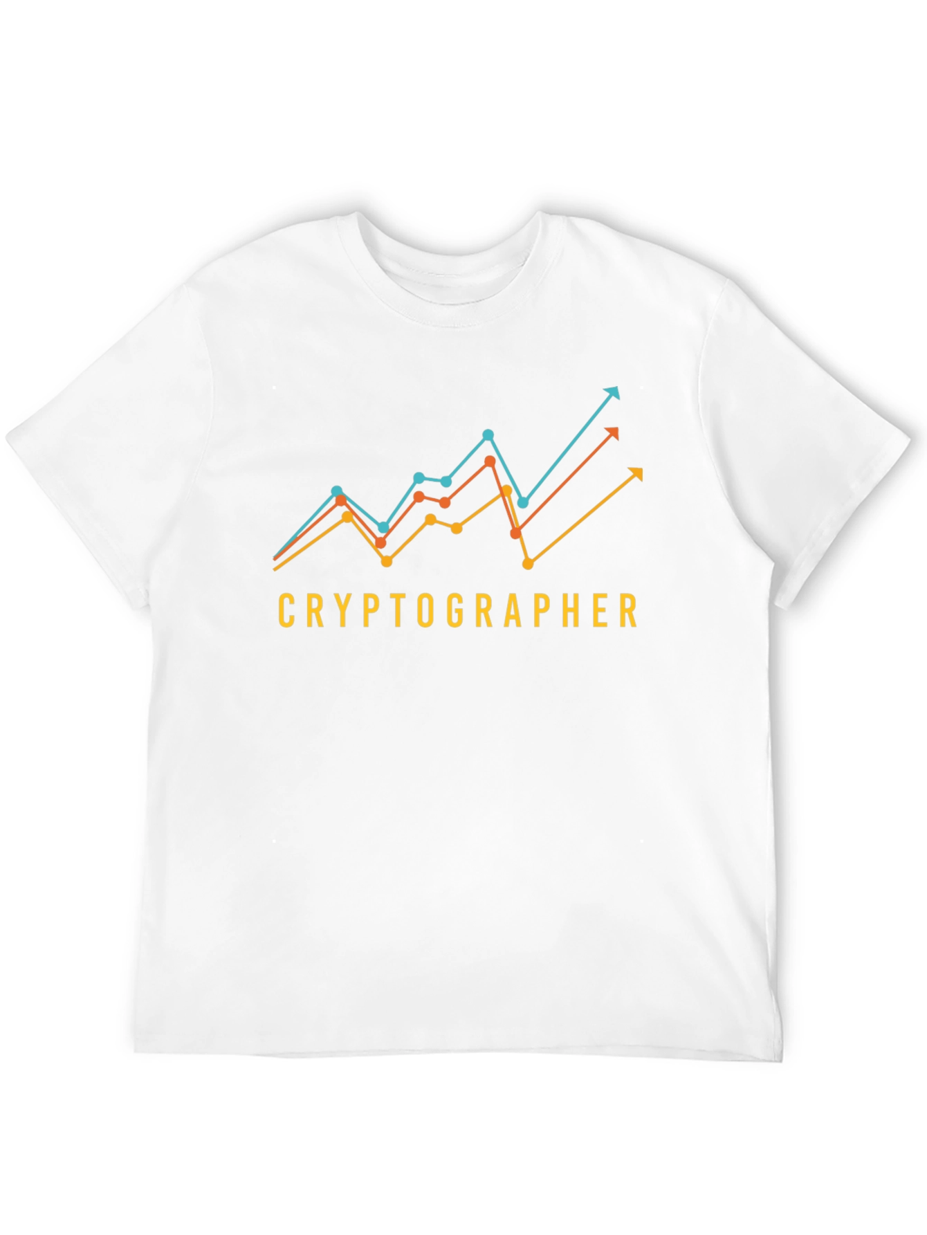 Cryptographer Trend T-Shirt - Black Crypto Design Tee
