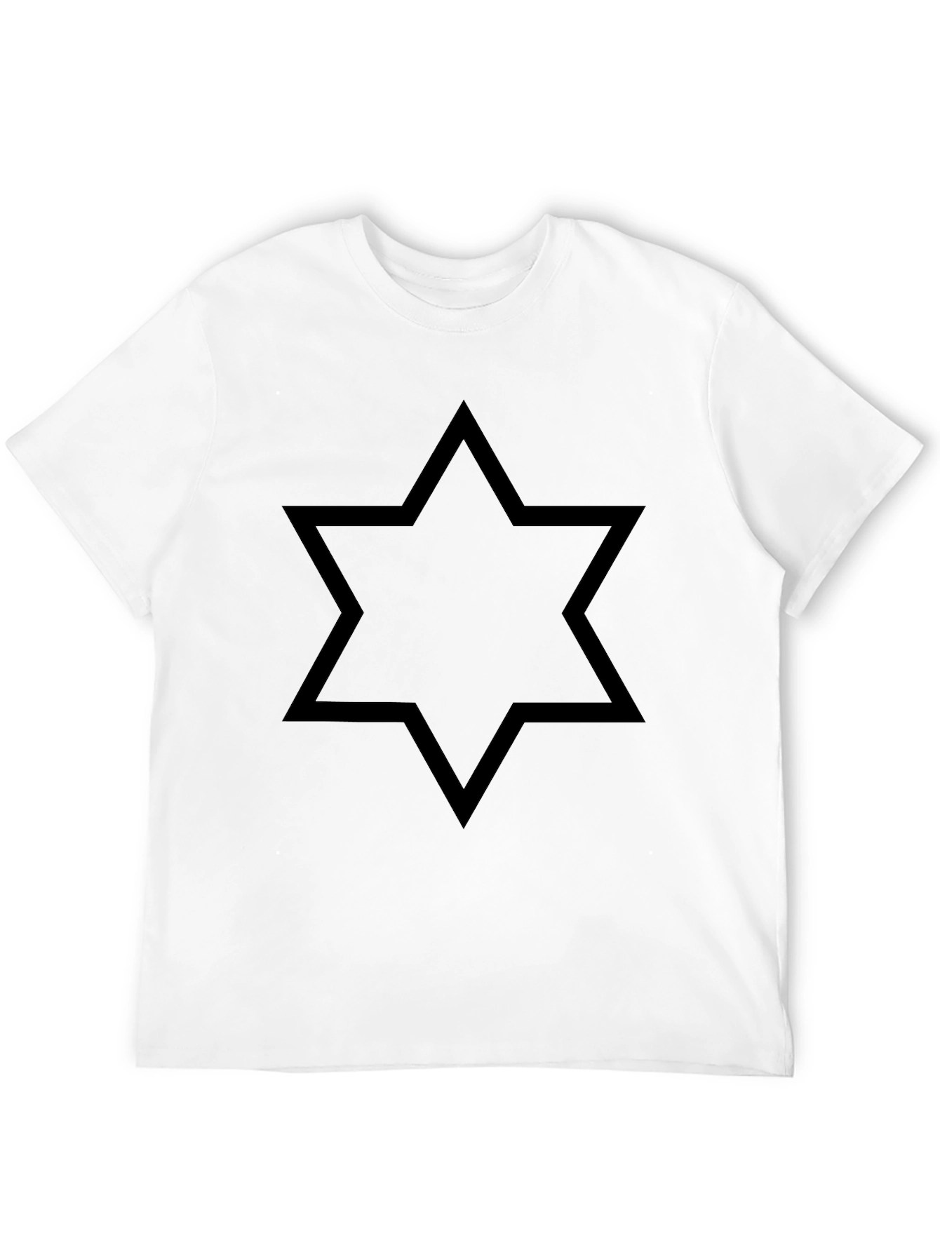 Star of David Black T-Shirt