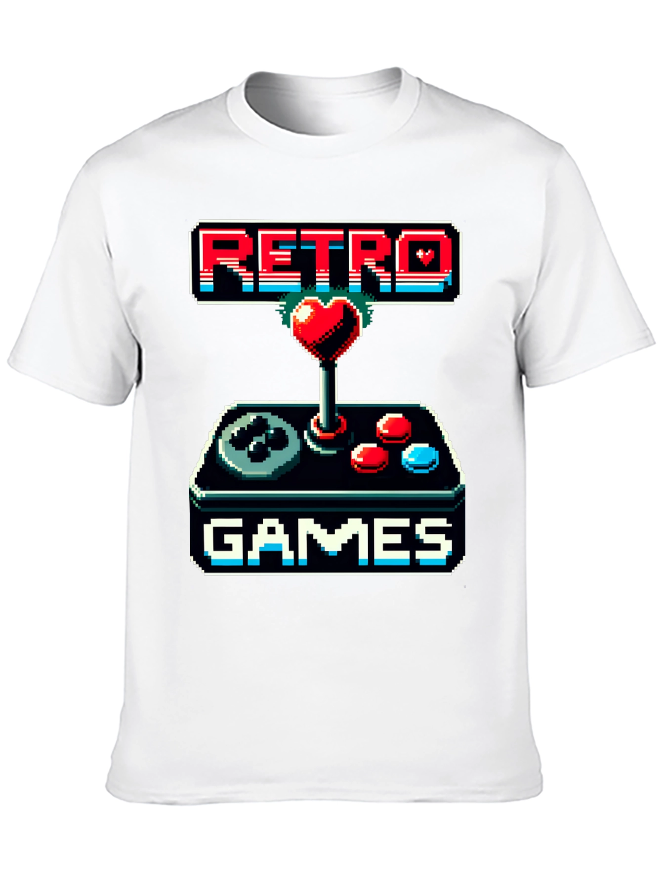 Retro Games Pixel Art T-Shirt