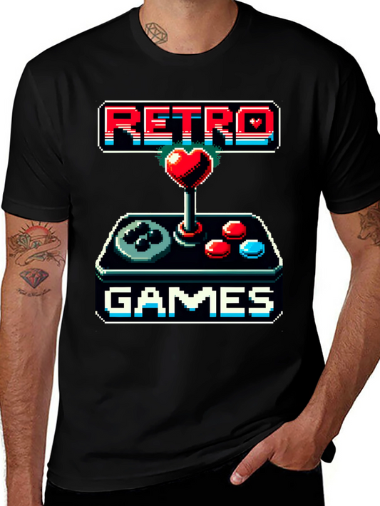 Retro Games Pixel Art T-Shirt
