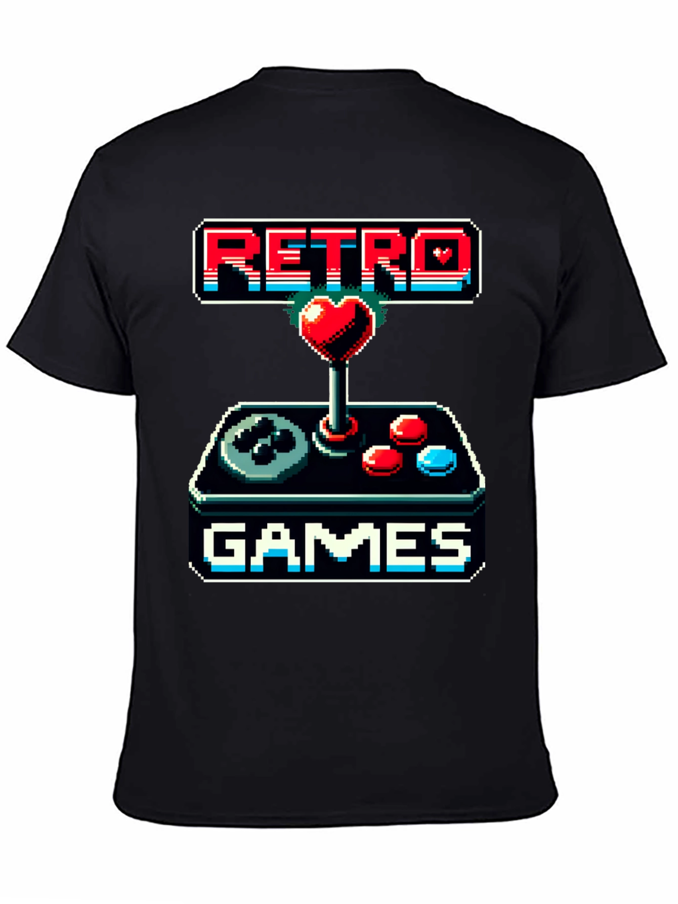 Retro Games Pixel Art T-Shirt